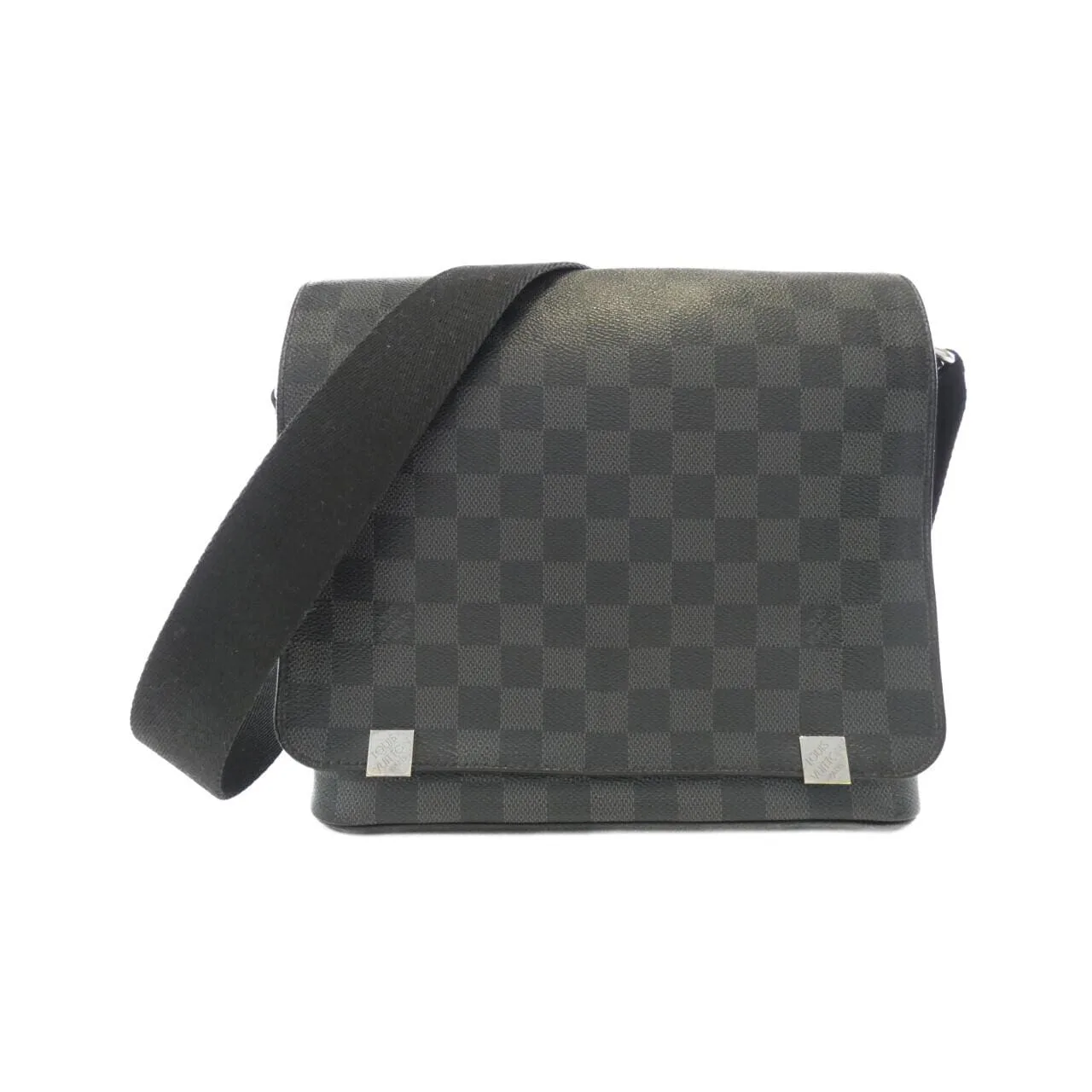 LOUIS VUITTON District N41028 肩背包 Damier Black