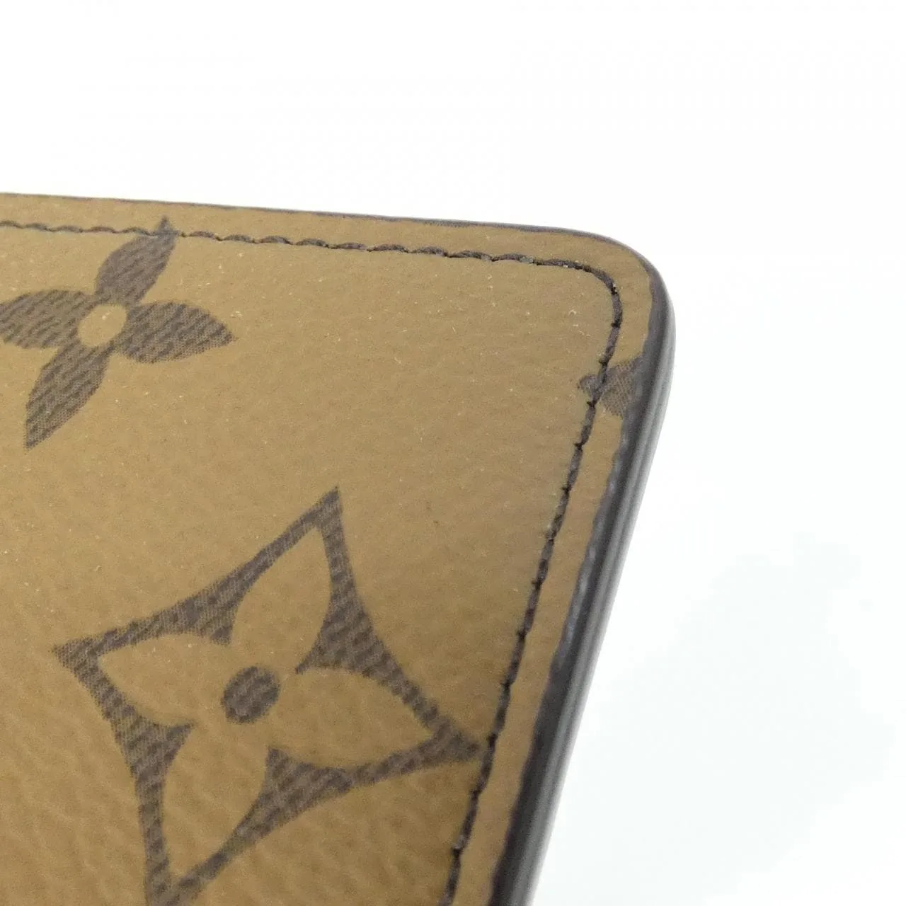 LOUIS VUITTON M69161 Card Case Monogram 黑色 Monogram 中古品A - 縮圖 4
