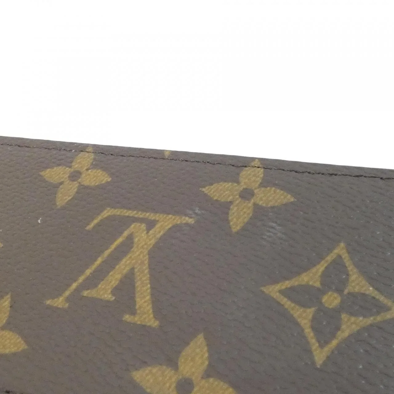 LOUIS VUITTON M69161 Card Case Monogram 黑色 Monogram 中古品A - 縮圖 5