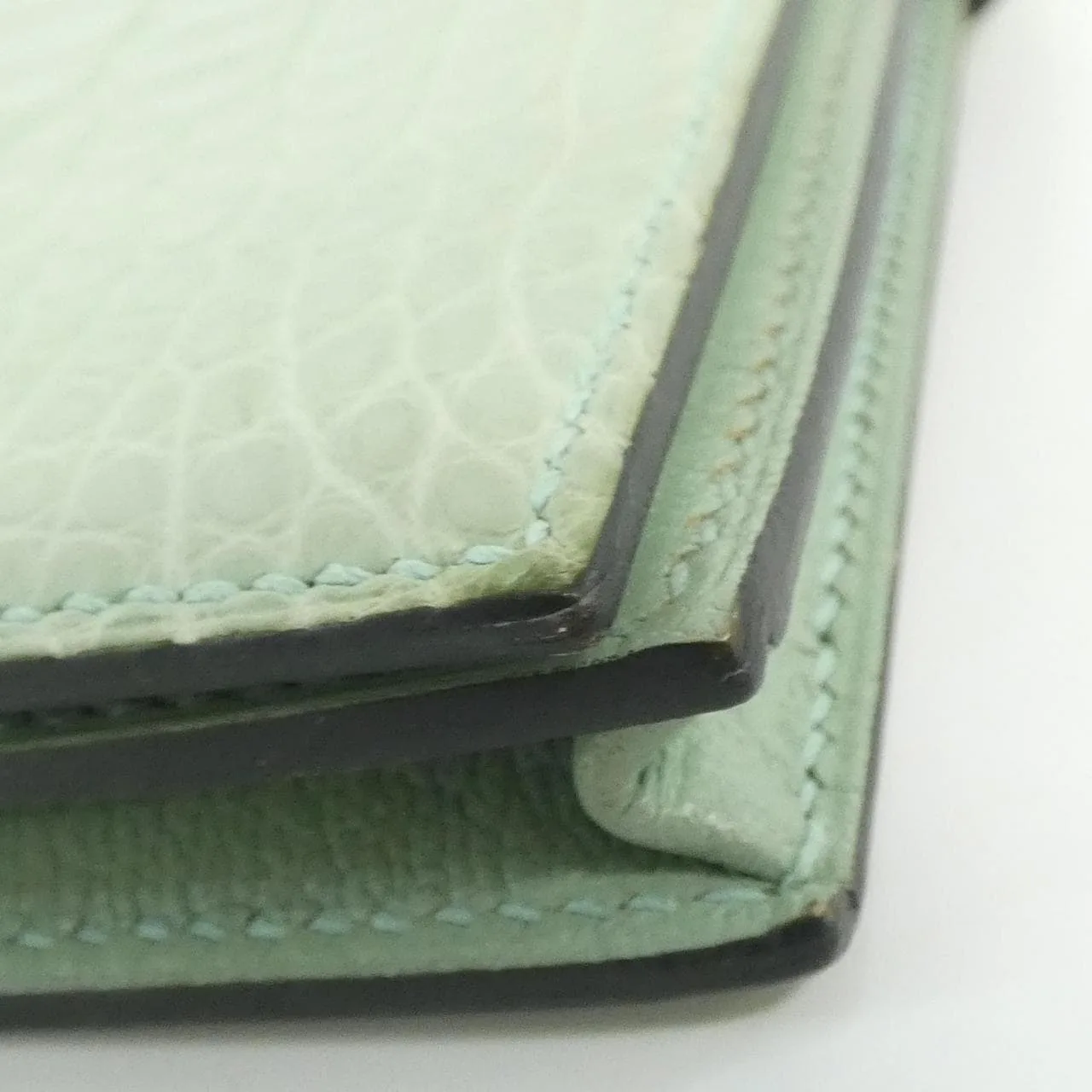 HERMES 048601CK Wallet Black Rank B - Thumbnail 6