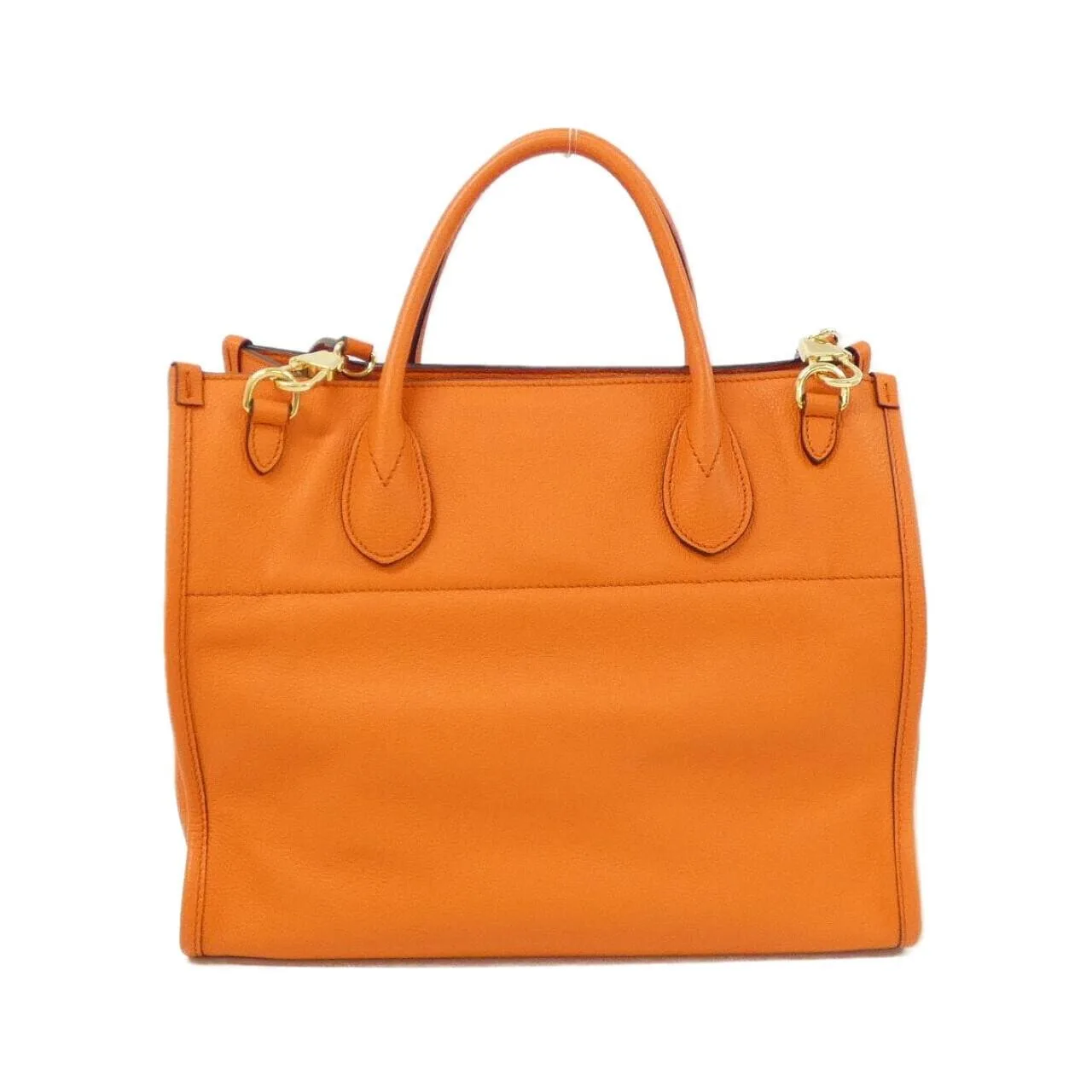 GUCCI 674822 0E8IG 手提包 皮革 黑色 皮革 中古品A - 縮圖 2