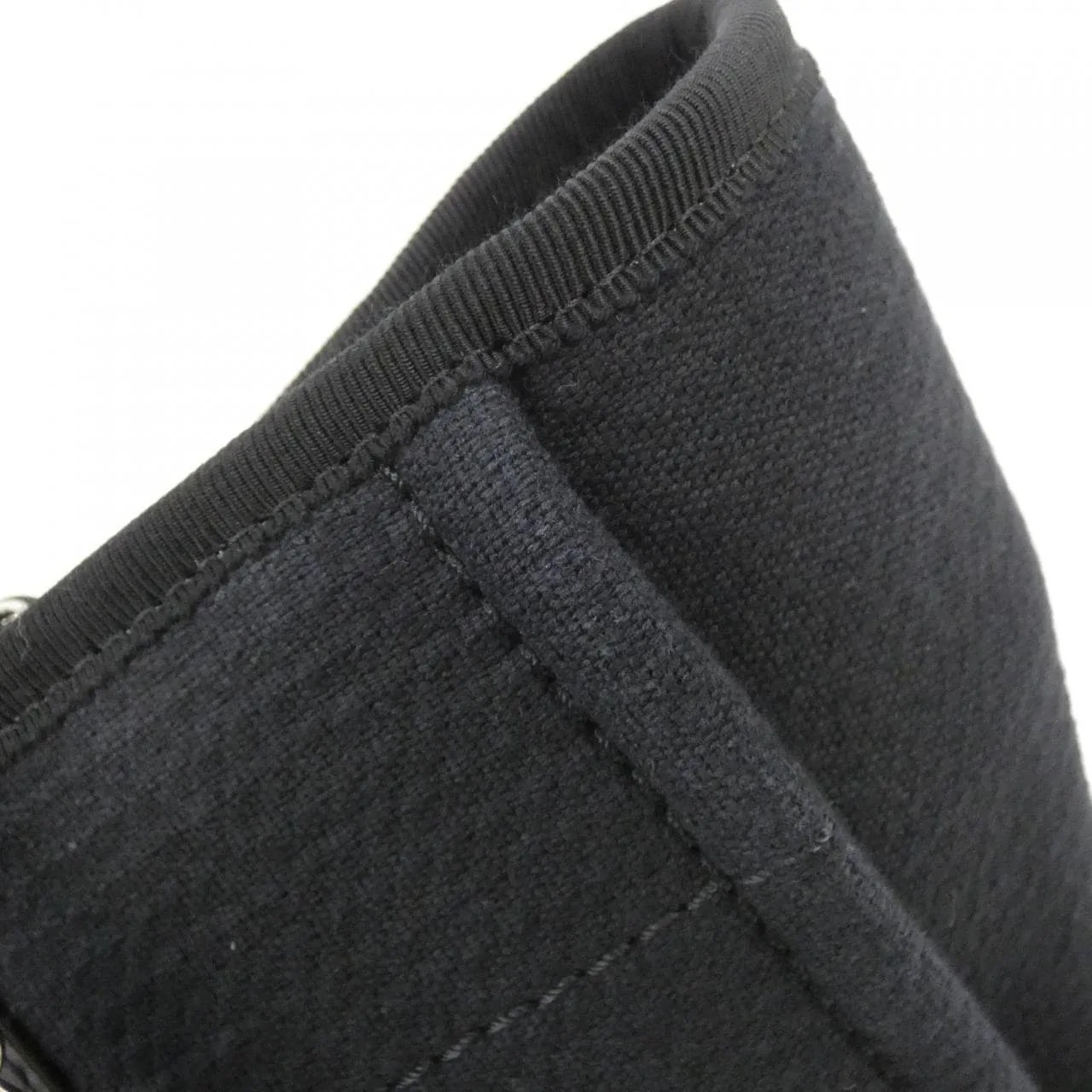 CHANEL Deauville AS3257 Handbag Black Rank A - Thumbnail 5