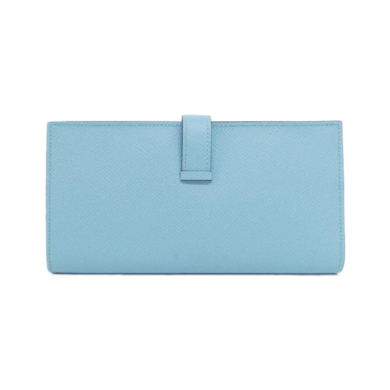 HERMES 039785CK Wallet Epsom Blue Epsom Leather Rank A - Thumbnail 2