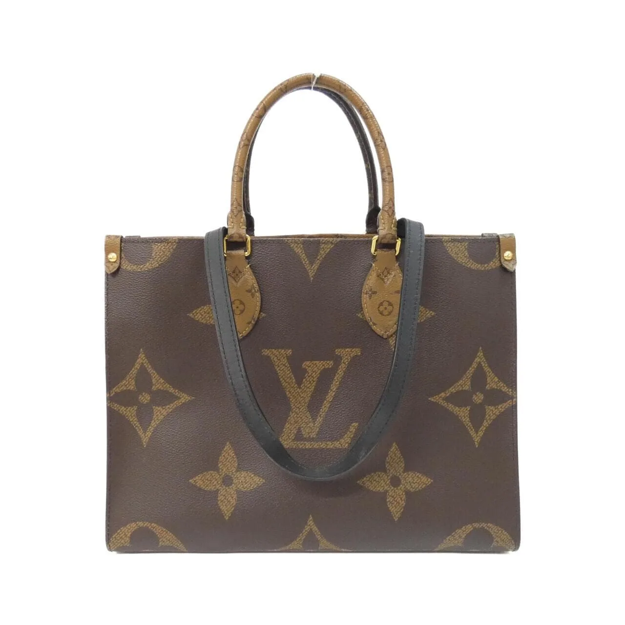 LOUIS VUITTON OnTheGo M45321 Handbag Monogram Black