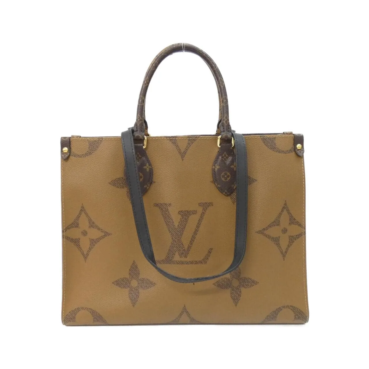 LOUIS VUITTON OnTheGo M45321 Handbag Monogram Black Monogram Rank B - Thumbnail 2