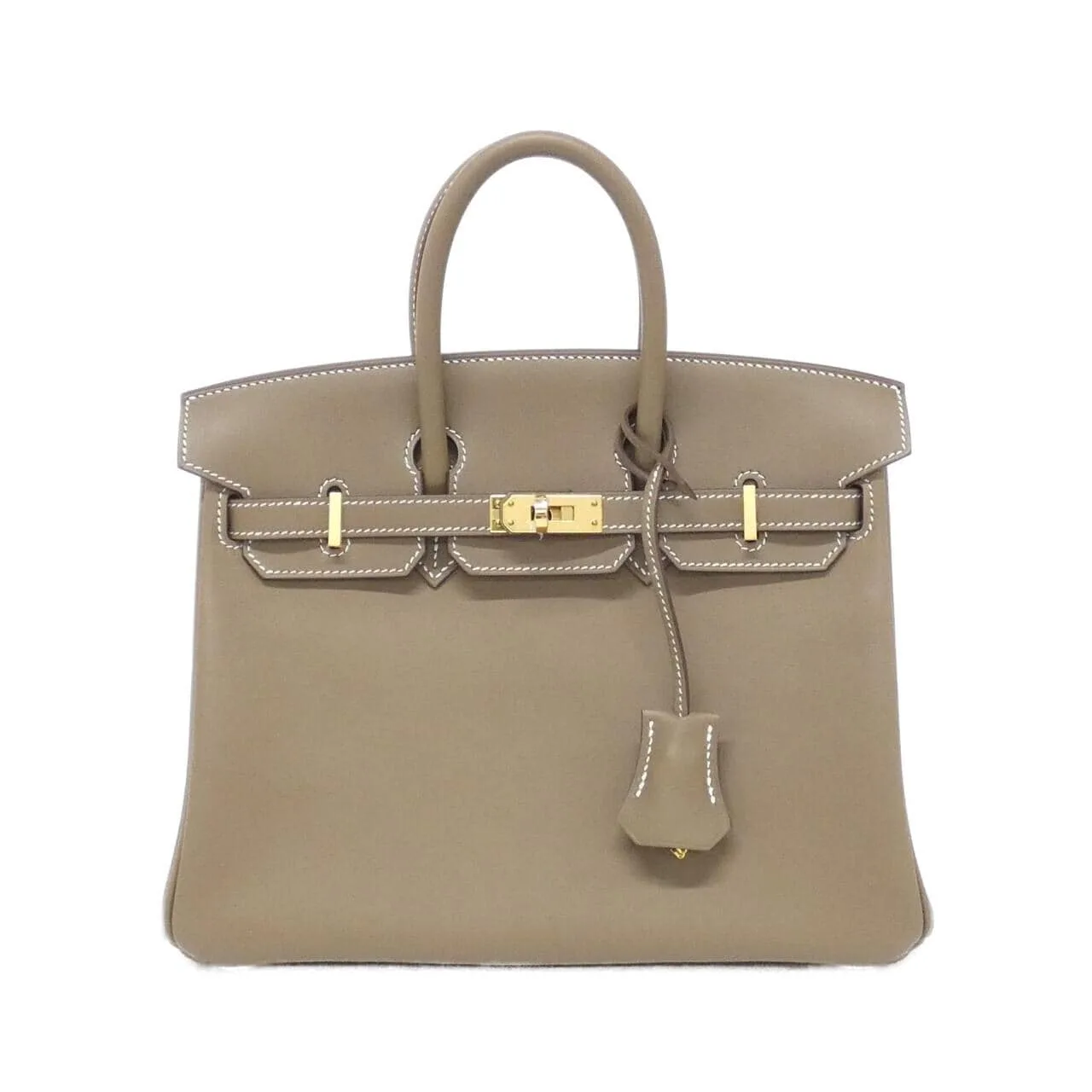 HERMES Birkin 049362CC Handbag Swift Etoupe