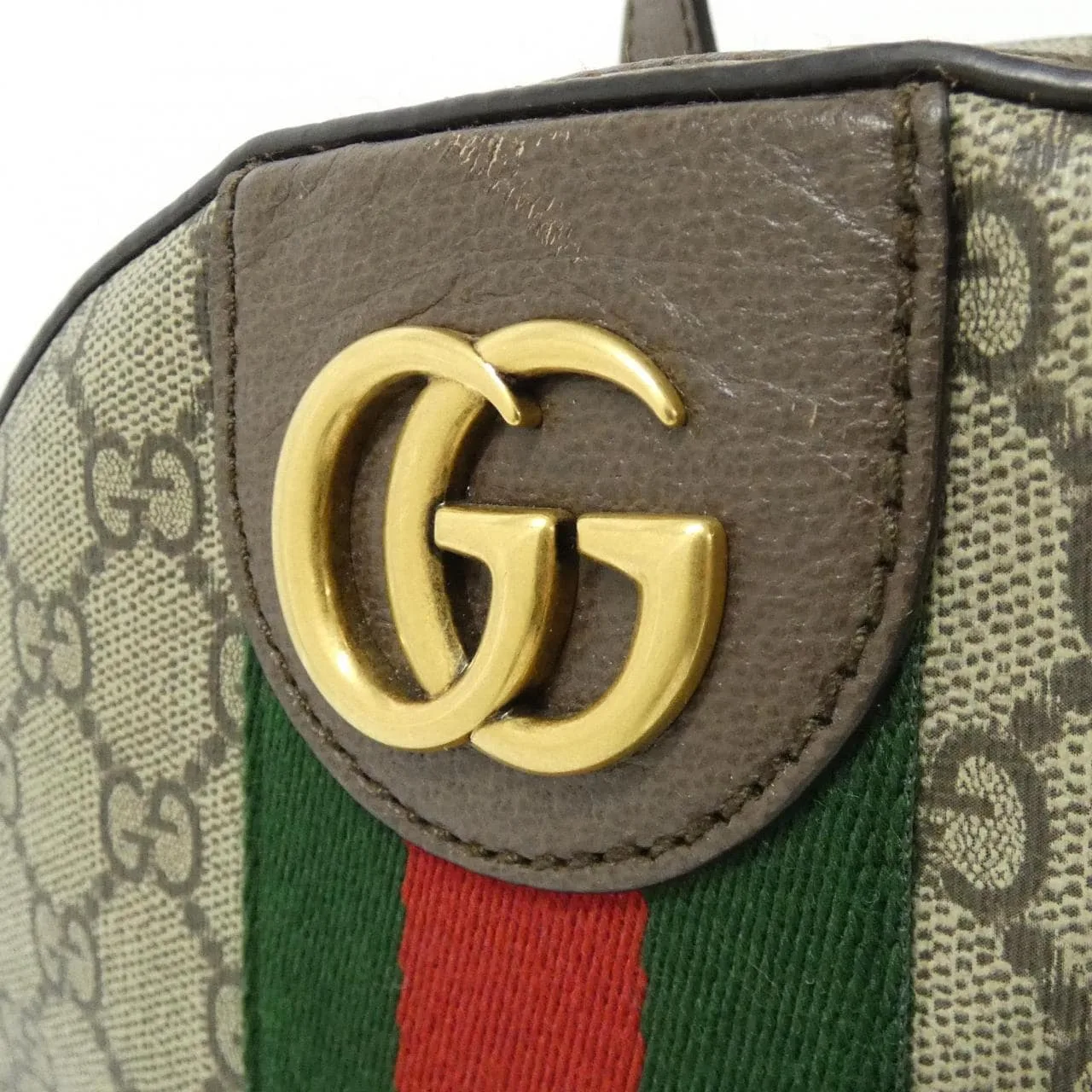 GUCCI Ophidia 547965 9U8BT 背包 帆布 黑色 帆布 中古品A - 縮圖 4