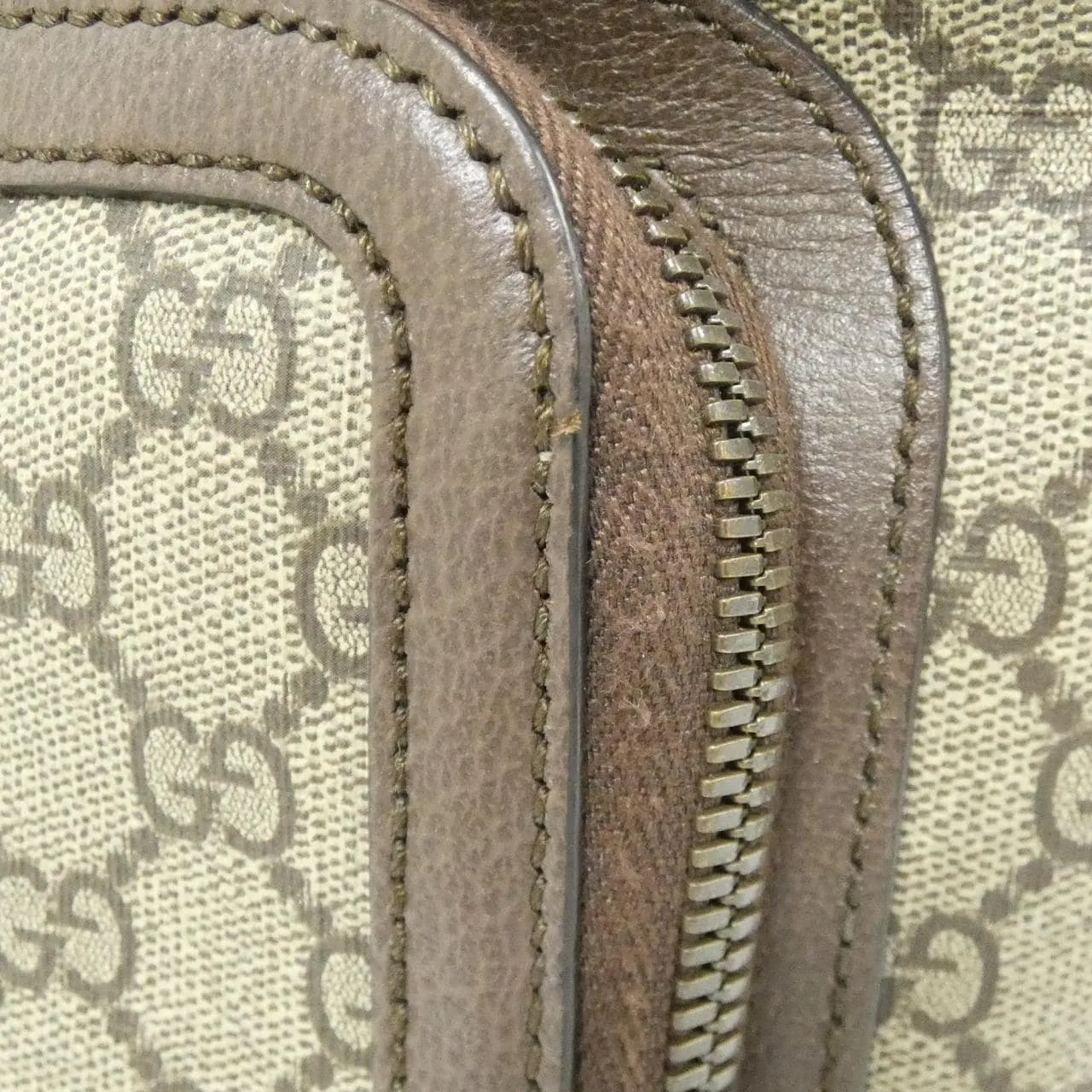 GUCCI Ophidia 547965 9U8BT 背包 帆布 黑色 帆布 中古品A - 縮圖 6