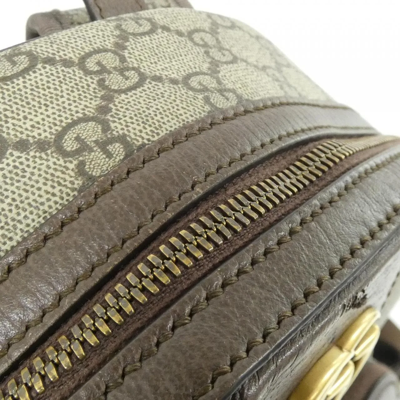 GUCCI Ophidia 547965 9U8BT 背包 帆布 黑色 帆布 中古品A - 縮圖 7
