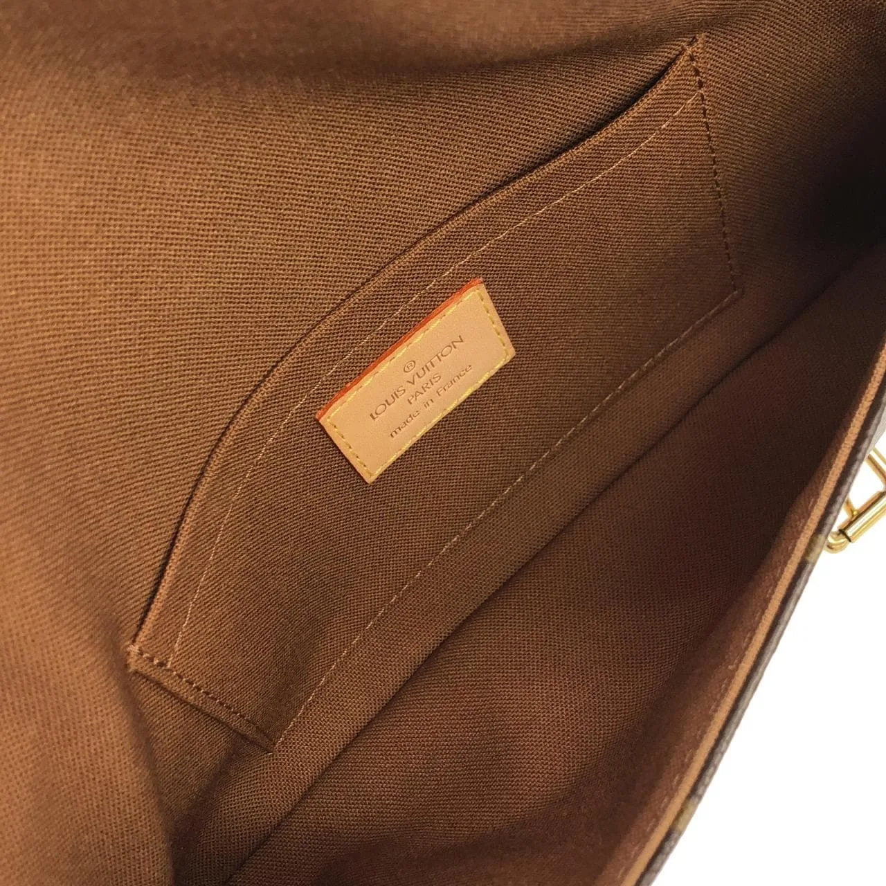 LOUIS VUITTON Pochette M51159 Belt Monogram Black Monogram Rank A - Thumbnail 7