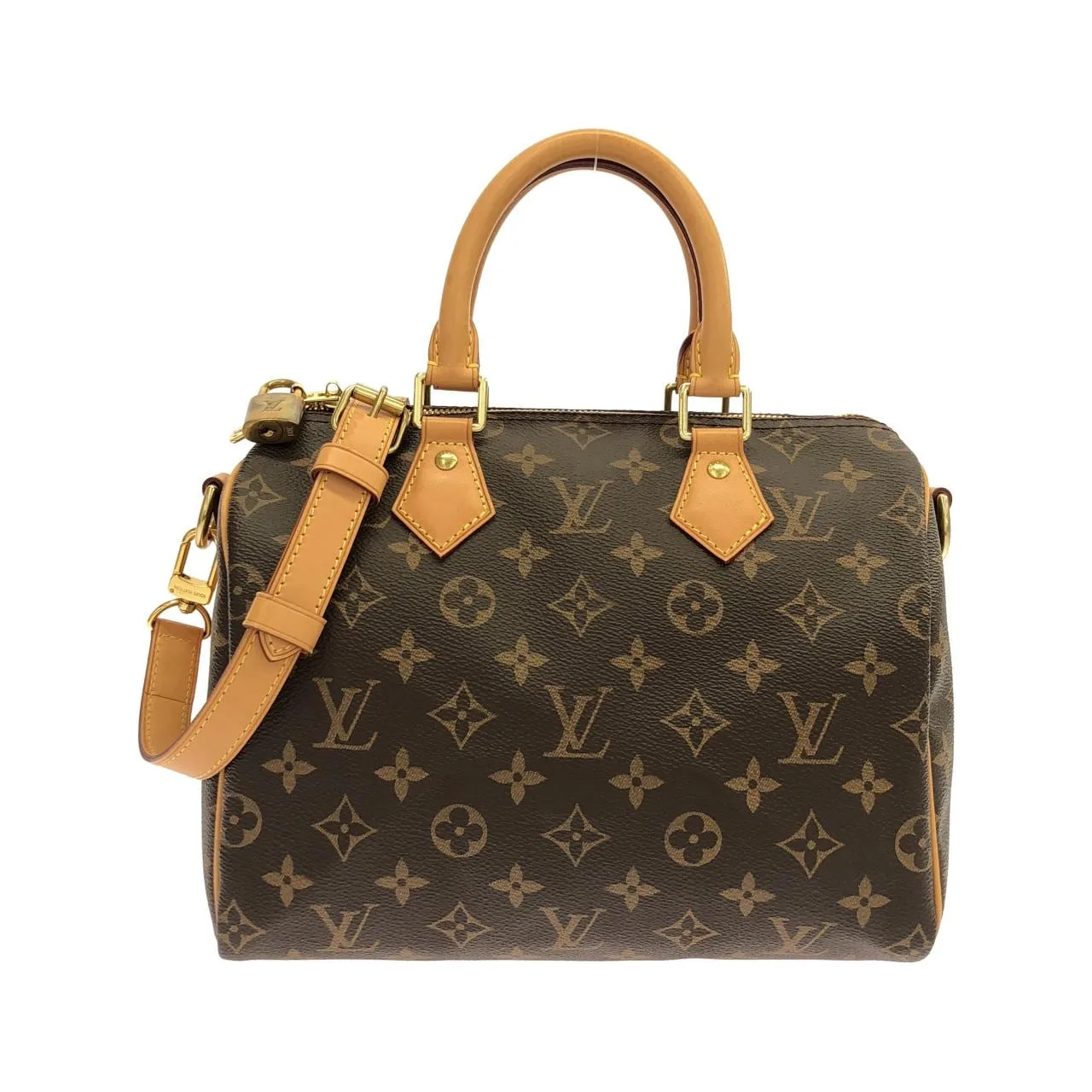 LOUIS VUITTON Speedy M41113 Boston Monogram Black