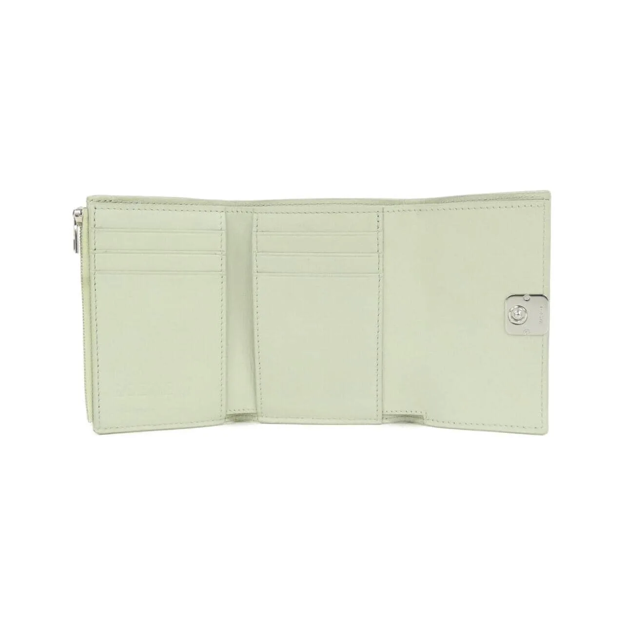 LOEWE C821S33X07 Wallet Lambskin Black Lambskin Rank A - Thumbnail 5