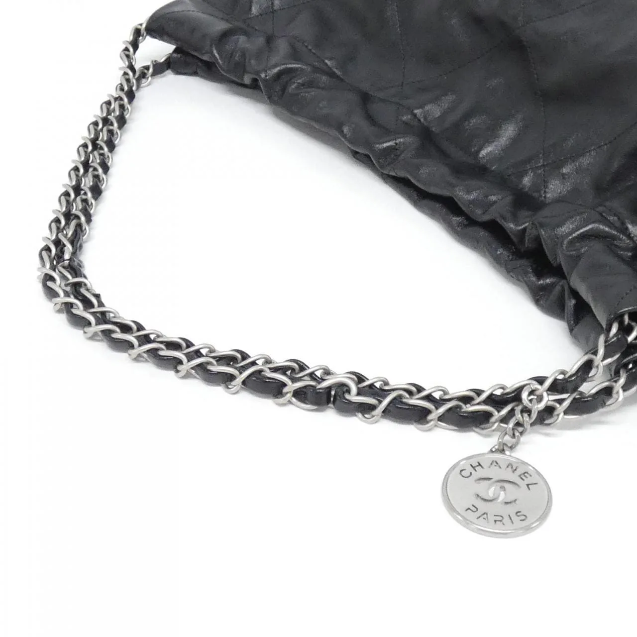 CHANEL Chanel 22 AS3261 Shoulder 黑色 中古品A - 縮圖 5