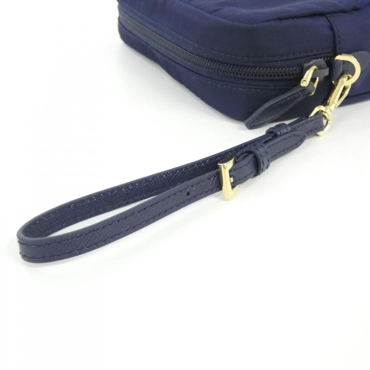 PRADA 1NS021 小袋 黑色 中古品A - 縮圖 5