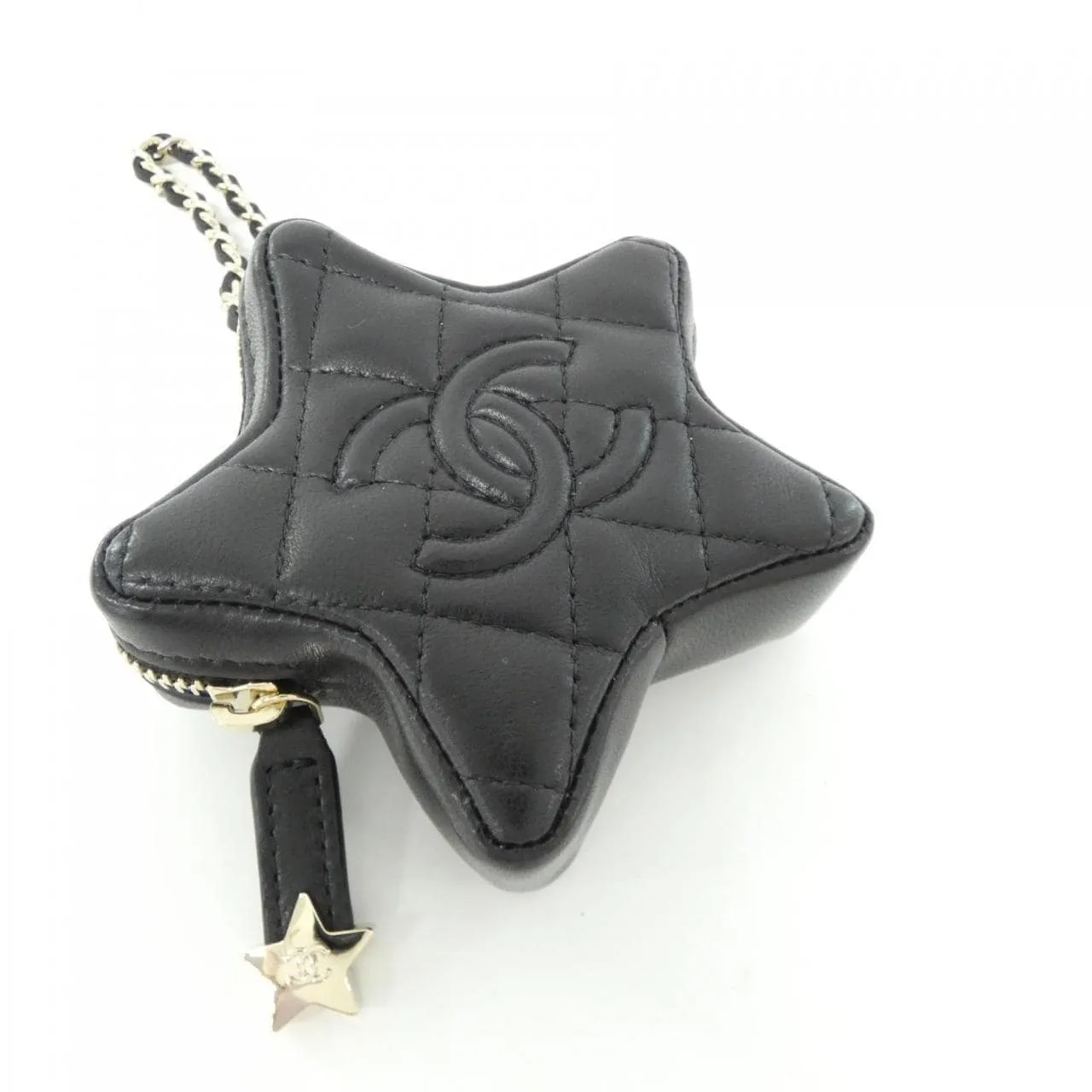 CHANEL AP4985 Key Case Lambskin Black Lambskin Rank A - Thumbnail 3