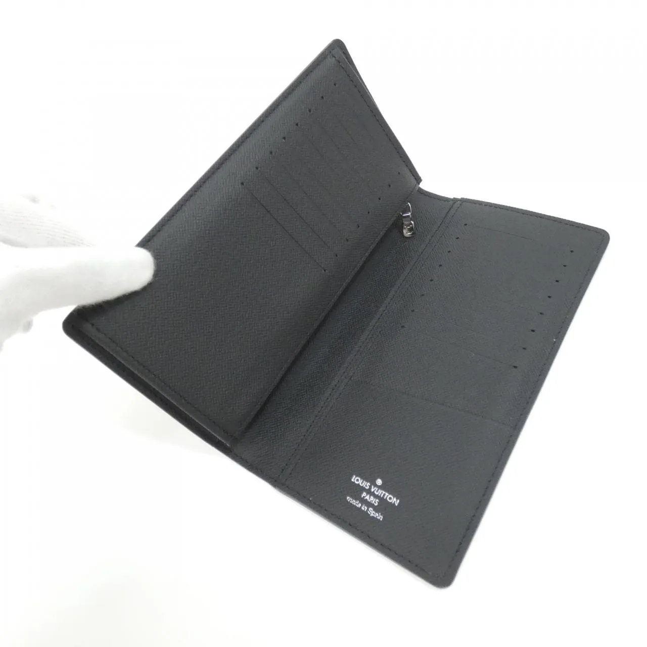 LOUIS VUITTON N62665 Wallet Damier Black Damier Rank A - Thumbnail 4