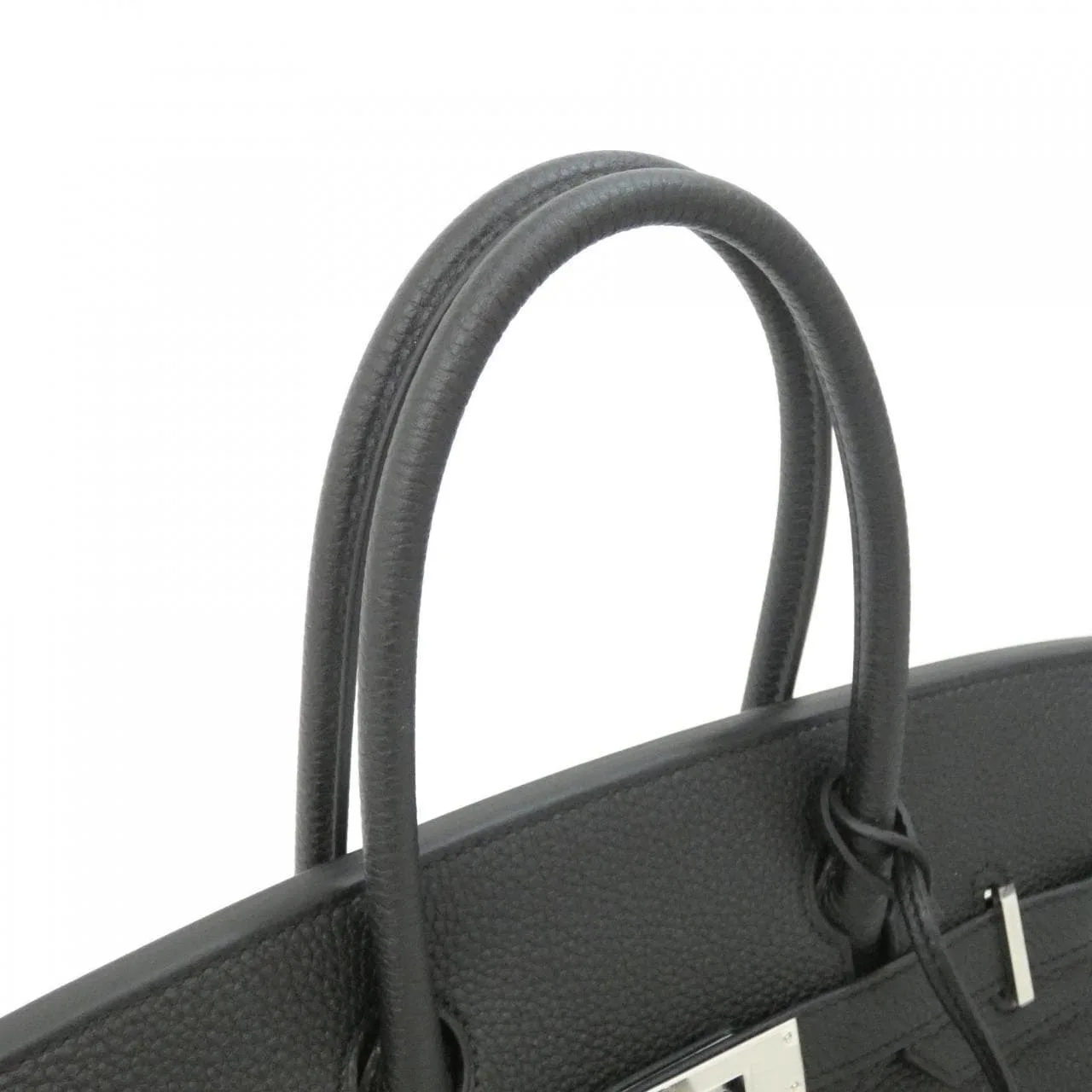 HERMES Birkin 030520CK Handbag Togo Black Togo Leather Unused - Thumbnail 5