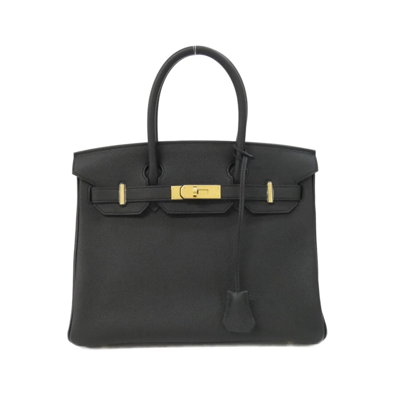 HERMES Birkin 027633CC Handbag Togo Black