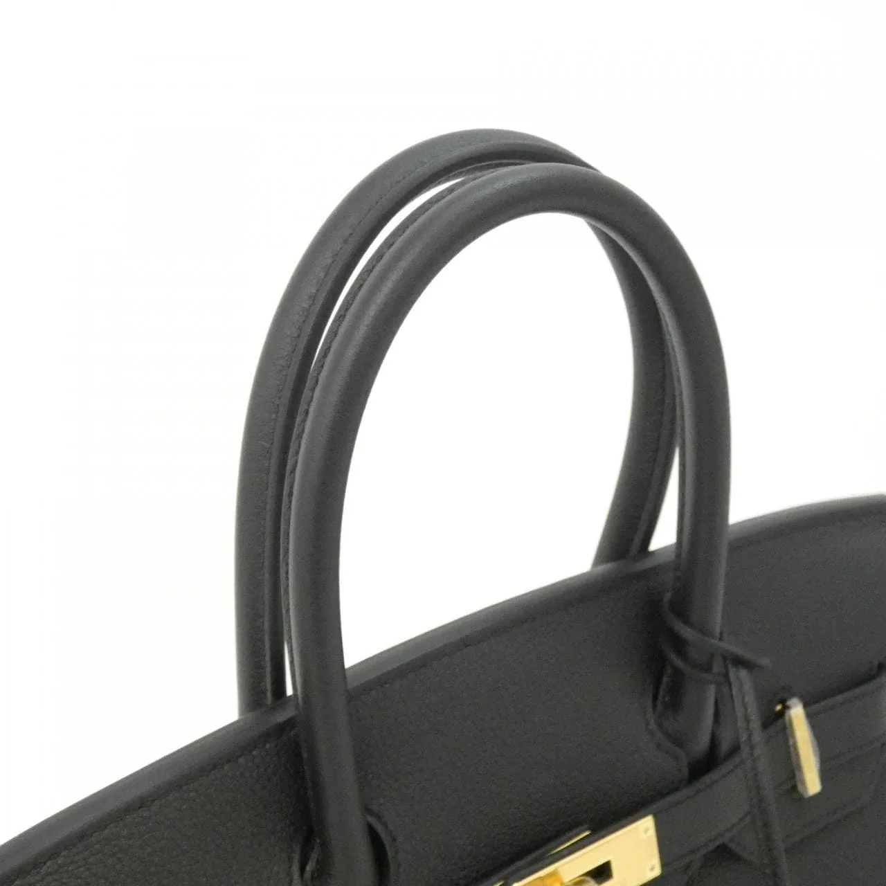 HERMES Birkin 027633CC Handbag Togo 黑色 Togo 牛皮 中古品A - 縮圖 5