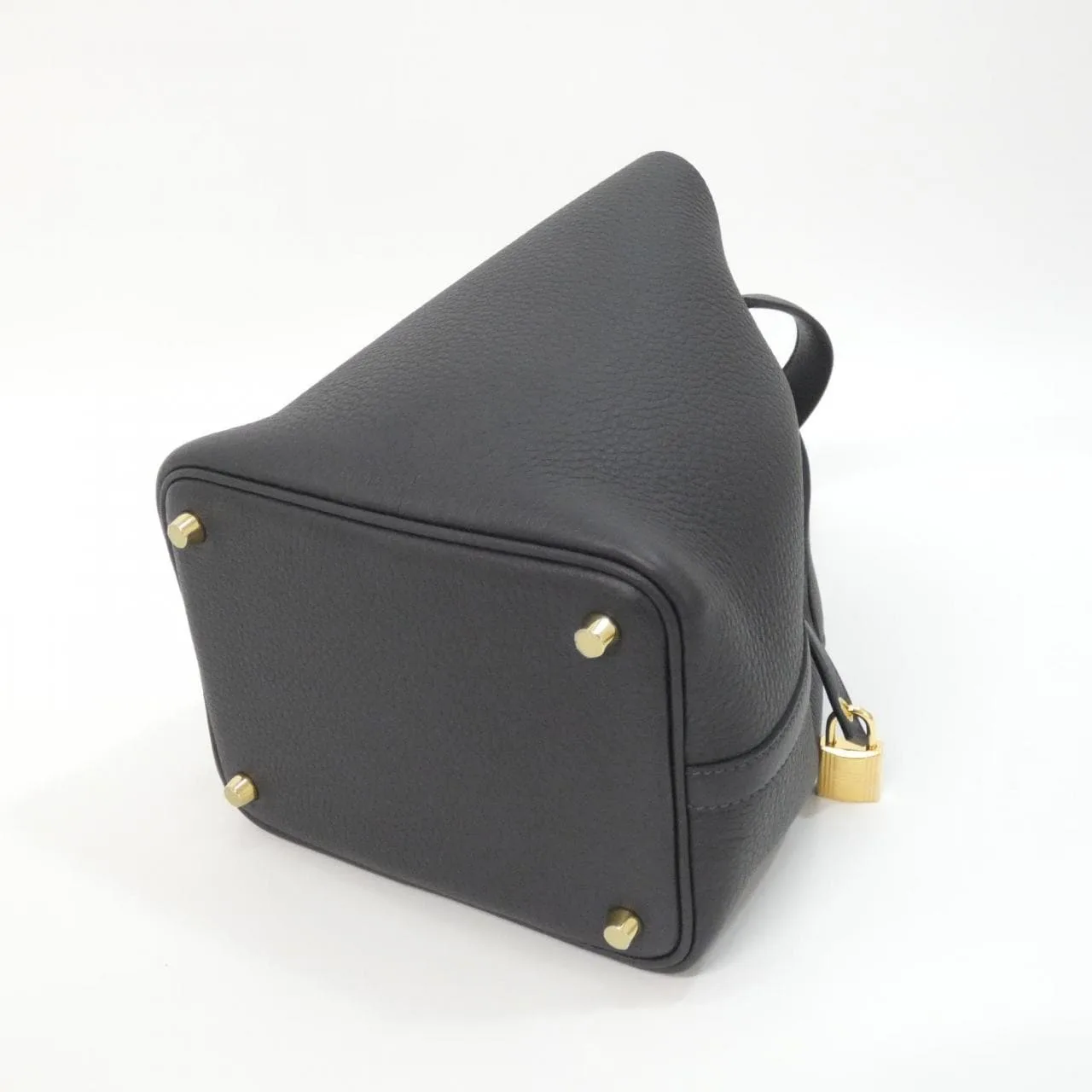 HERMES Picotin 056289CC Handbag Clemence Clemence 皮 未使用品 - 縮圖 2