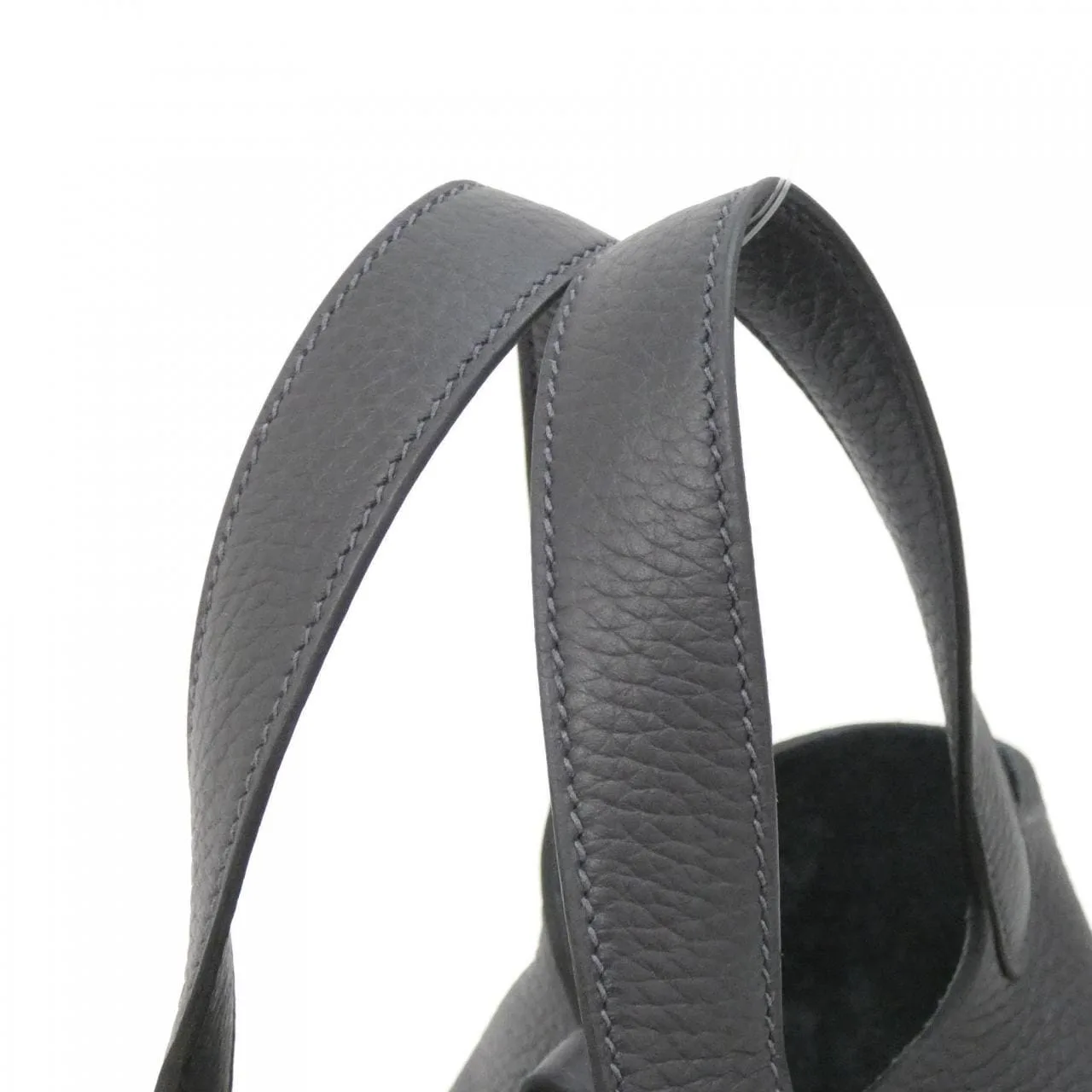 HERMES Picotin 056289CC Handbag Clemence Clemence 皮 未使用品 - 縮圖 4