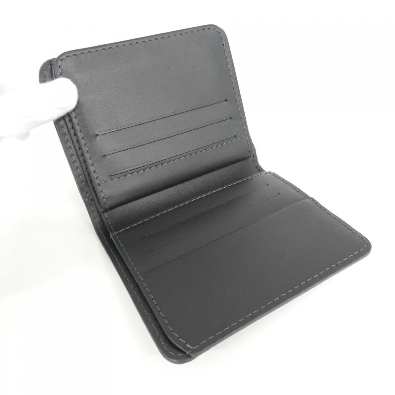 LOUIS VUITTON M97021 銀包 黑色 中古品A - 縮圖 5