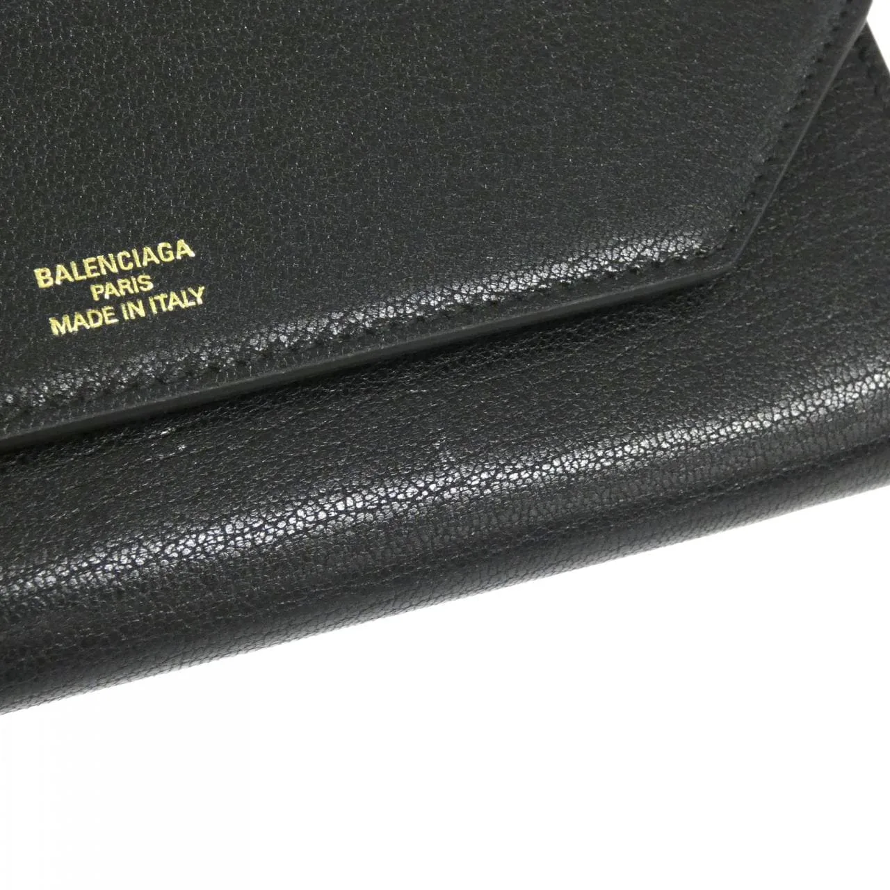 BALENCIAGA 786171 2ABLH Wallet Black Rank A - Thumbnail 3