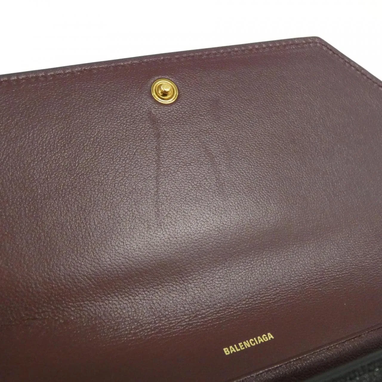 BALENCIAGA 786171 2ABLH Wallet Black Rank A - Thumbnail 6