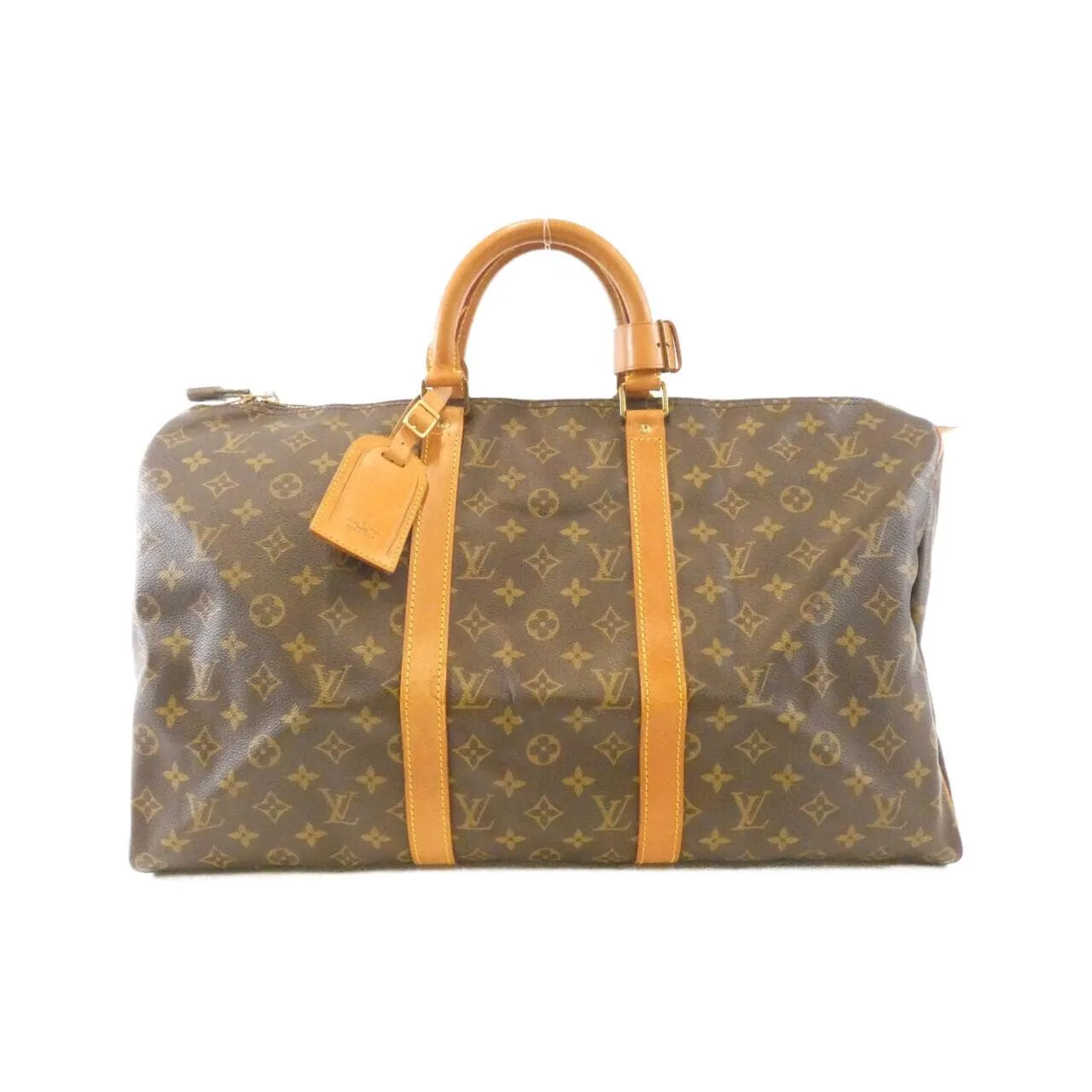 LOUIS VUITTON Keepall M41426 Boston Monogram Black