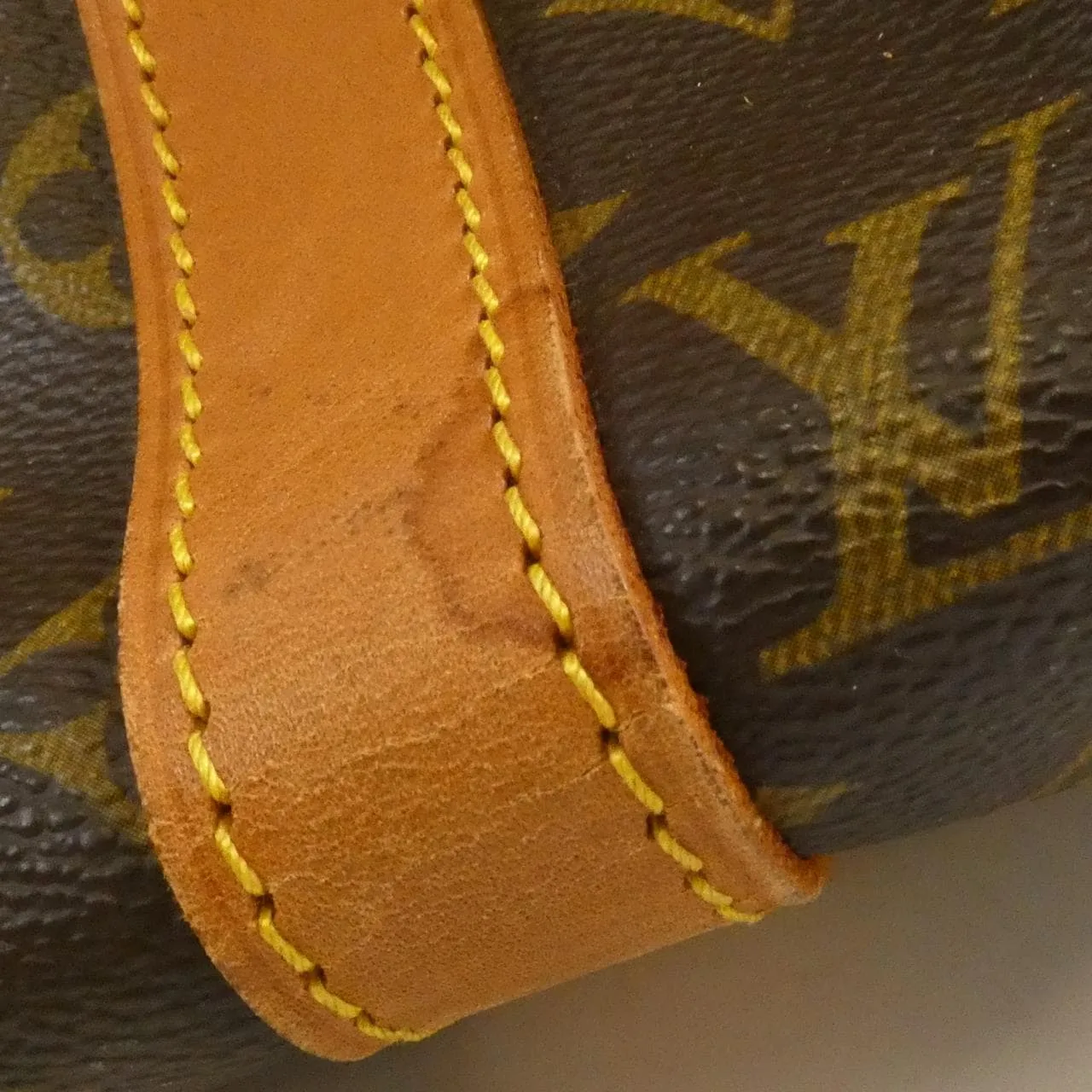 LOUIS VUITTON Keepall M41426 Boston Monogram Black Monogram Rank B - Thumbnail 4