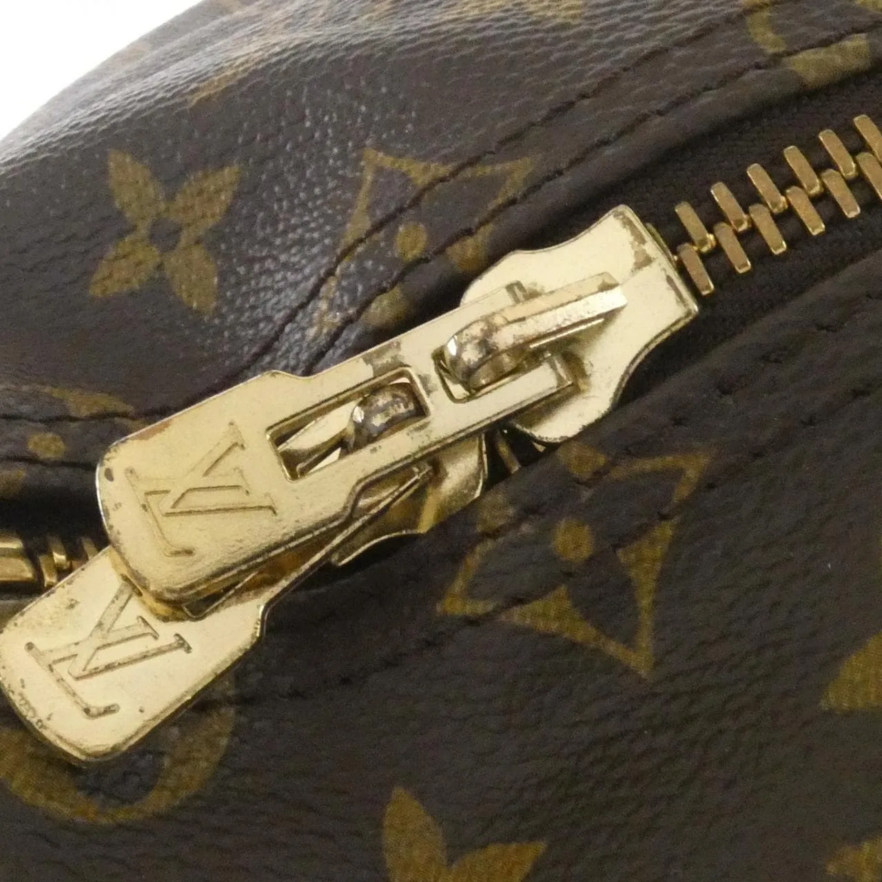 LOUIS VUITTON Keepall M41426 Boston Monogram Black Monogram Rank B - Thumbnail 6
