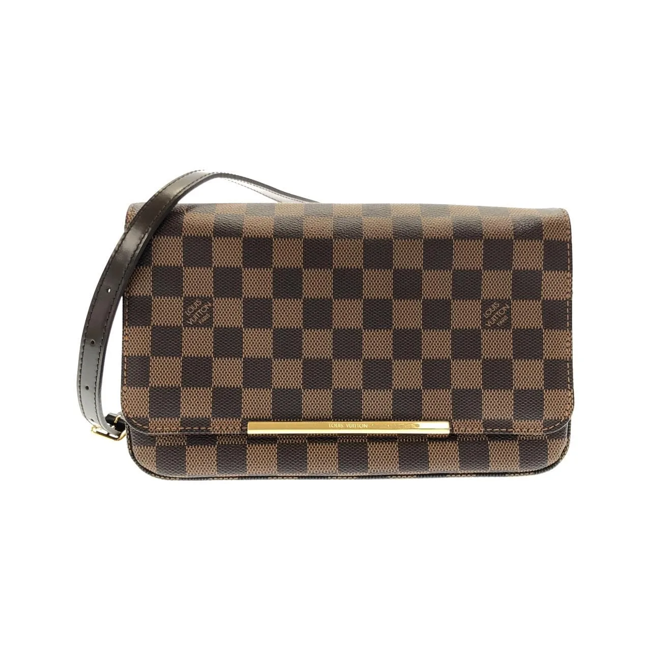LOUIS VUITTON N41257 Shoulder Damier Black