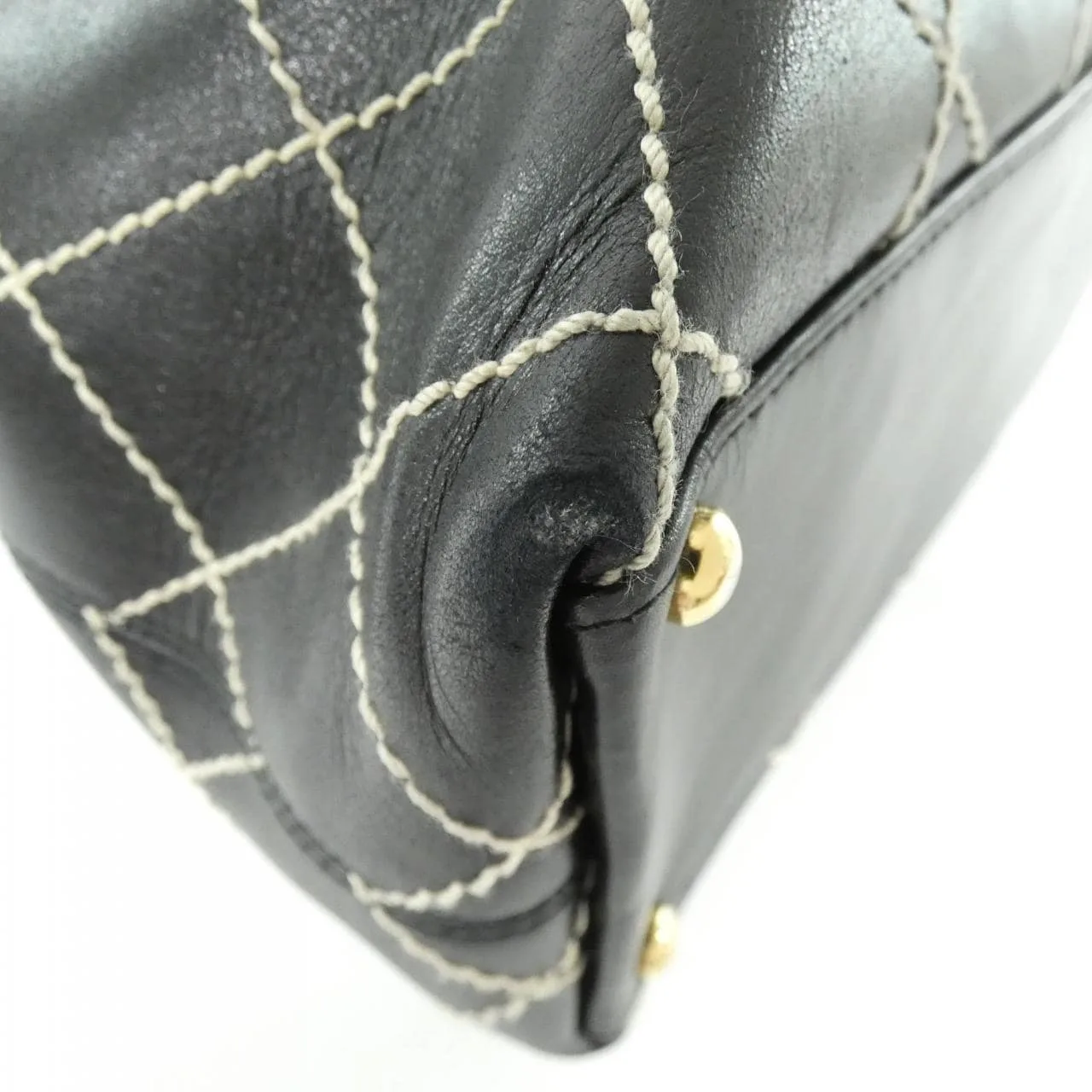 CHANEL 18129 手提包 黑色 中古品B - 縮圖 3