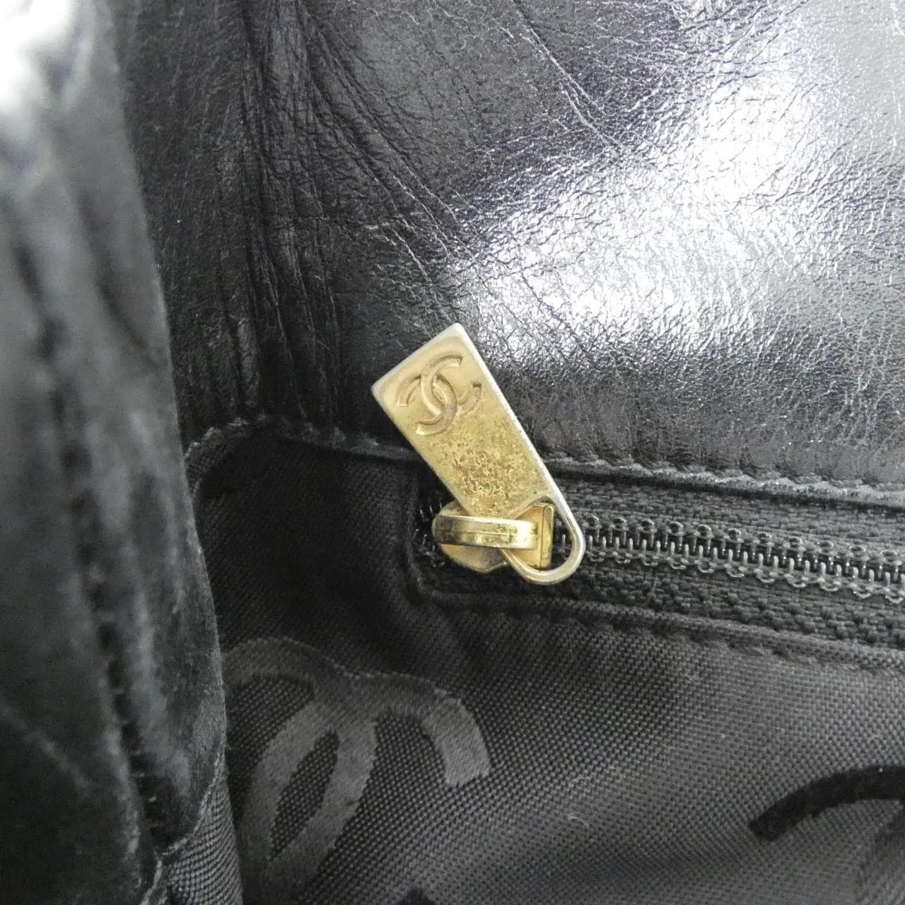 CHANEL 18129 手提包 黑色 中古品B - 縮圖 10