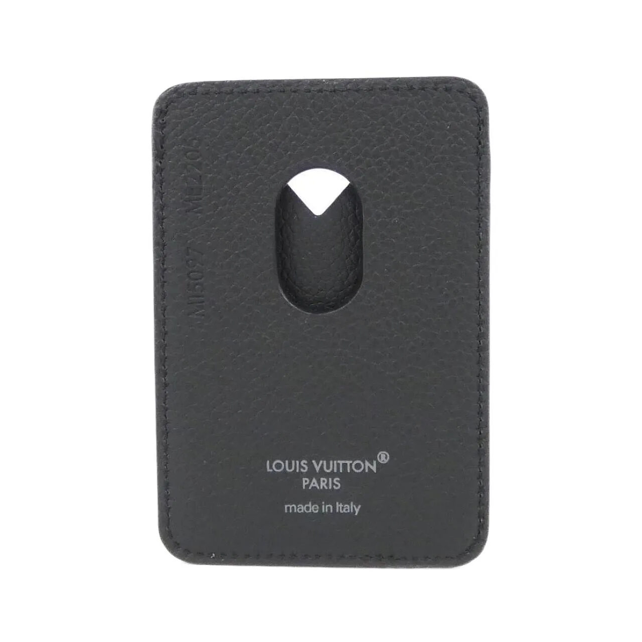 LOUIS VUITTON M15097 Card Case Canvas Black Canvas Rank A - Thumbnail 2