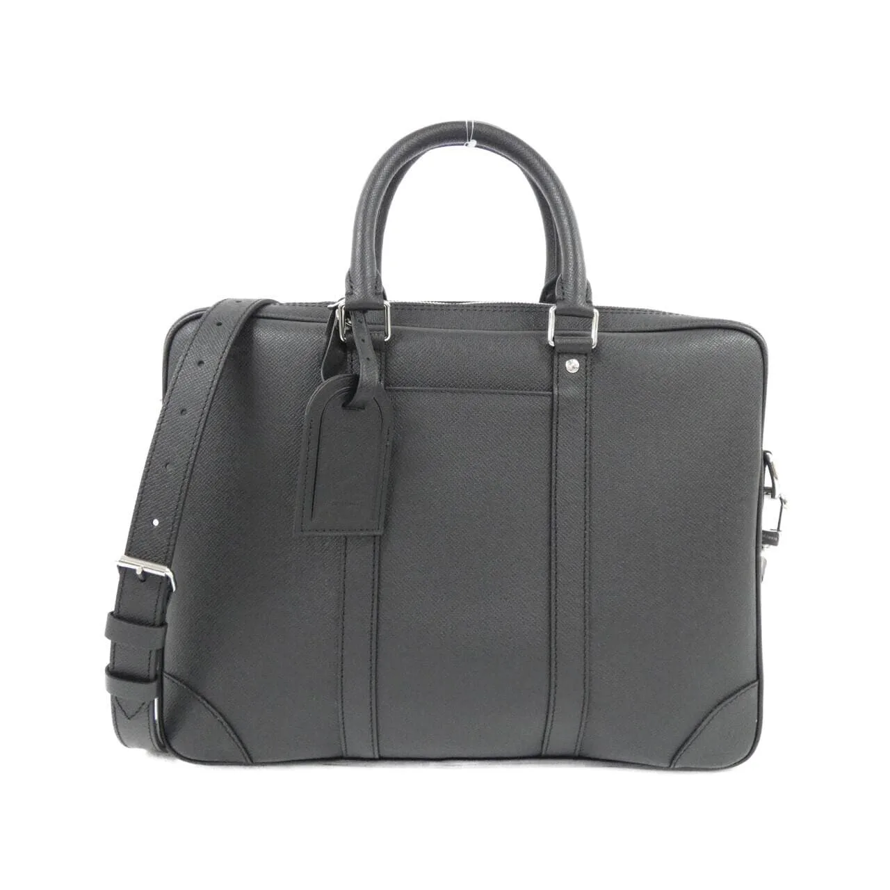 LOUIS VUITTON Documents M30925 Handbag Black