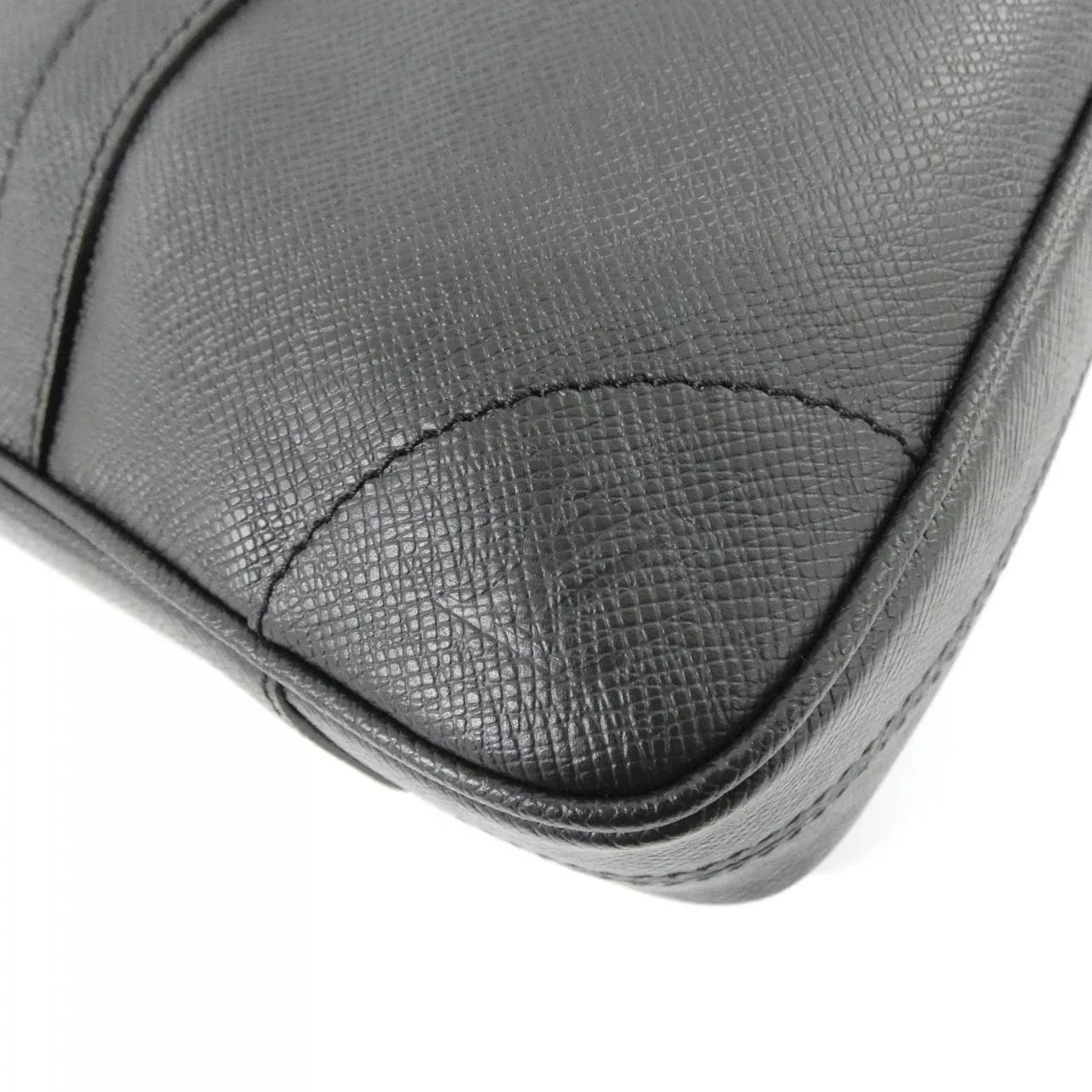 LOUIS VUITTON Documents M30925 Handbag Black Rank A - Thumbnail 4