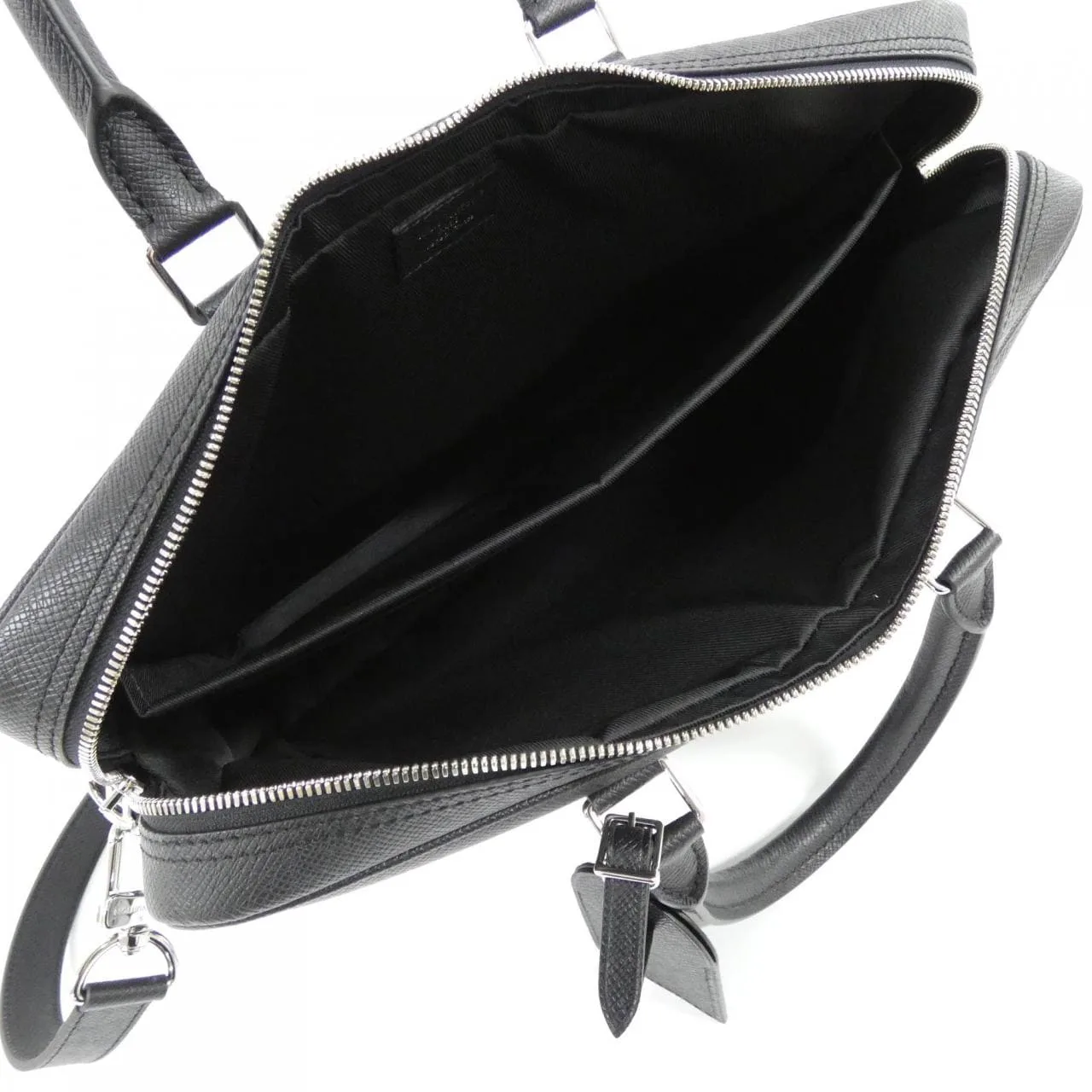 LOUIS VUITTON Documents M30925 Handbag Black Rank A - Thumbnail 6