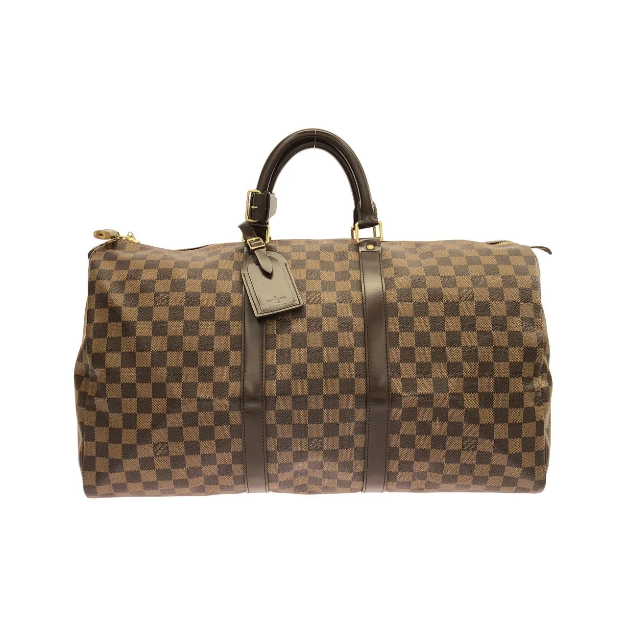 LOUIS VUITTON Keepall N41427 Boston Damier Black