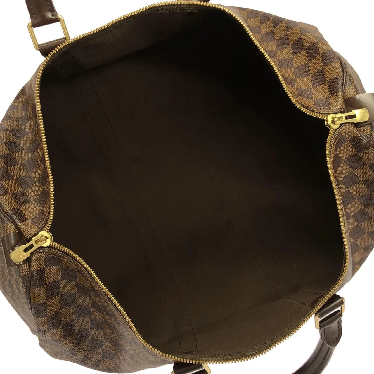 LOUIS VUITTON Keepall N41427 Boston Damier Black Damier Rank A - Thumbnail 9