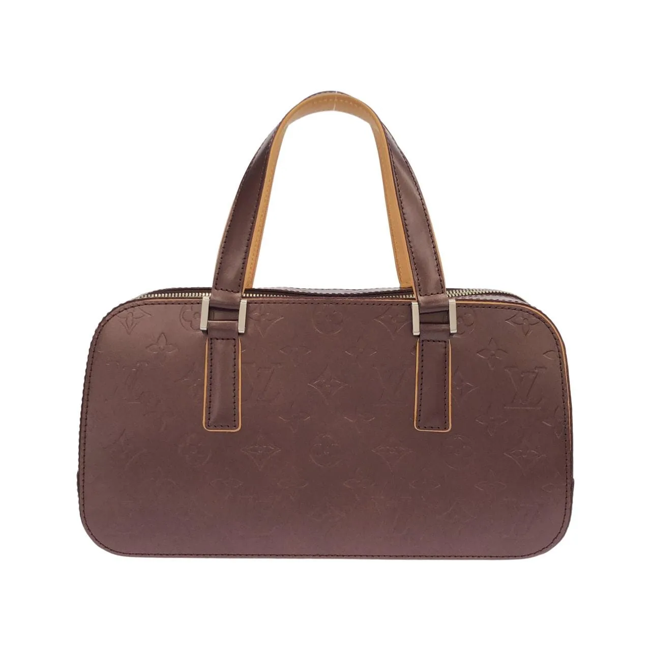 LOUIS VUITTON M55176 手提包 Monogram 黑色 Monogram 中古品A - 縮圖 2
