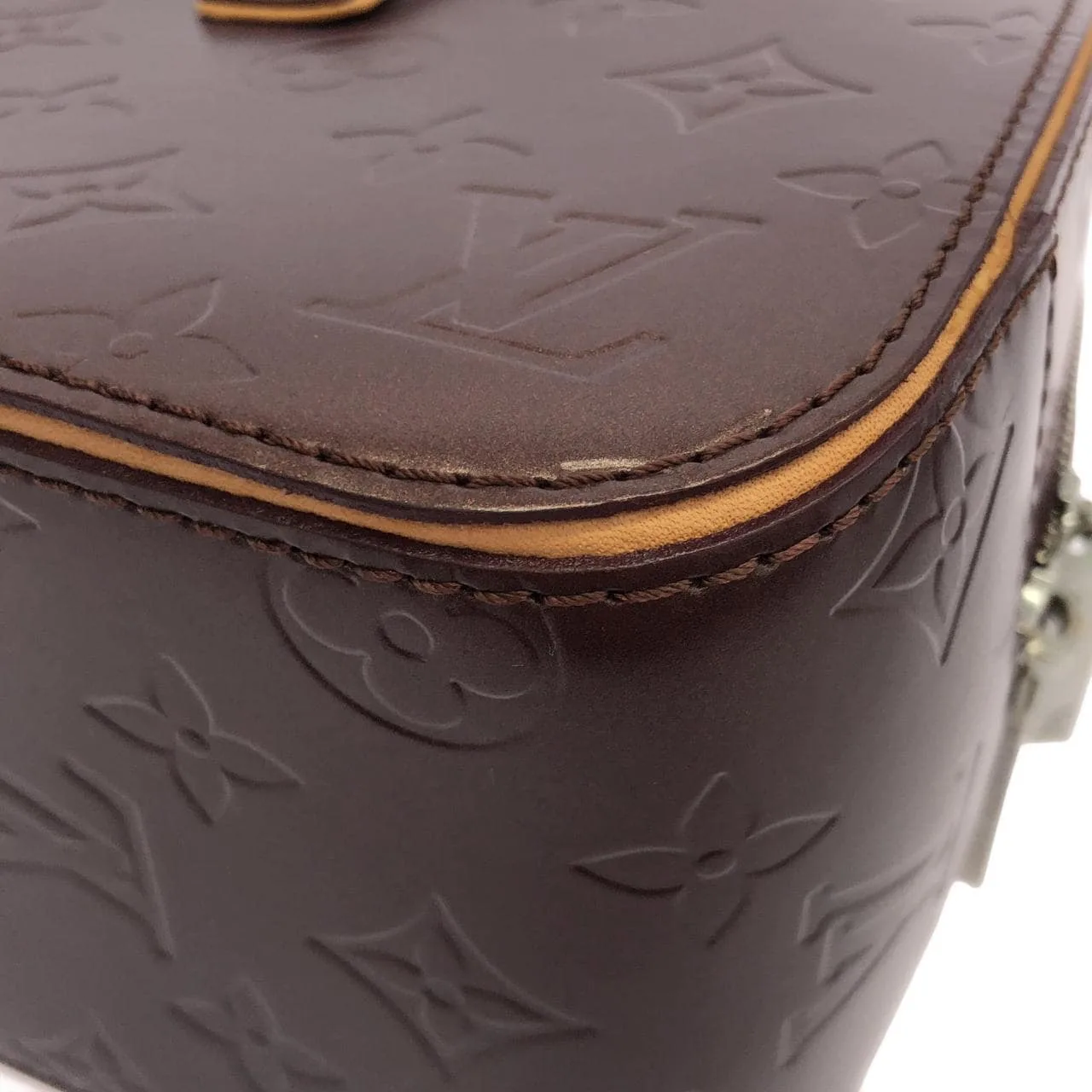 LOUIS VUITTON M55176 手提包 Monogram 黑色 Monogram 中古品A - 縮圖 3