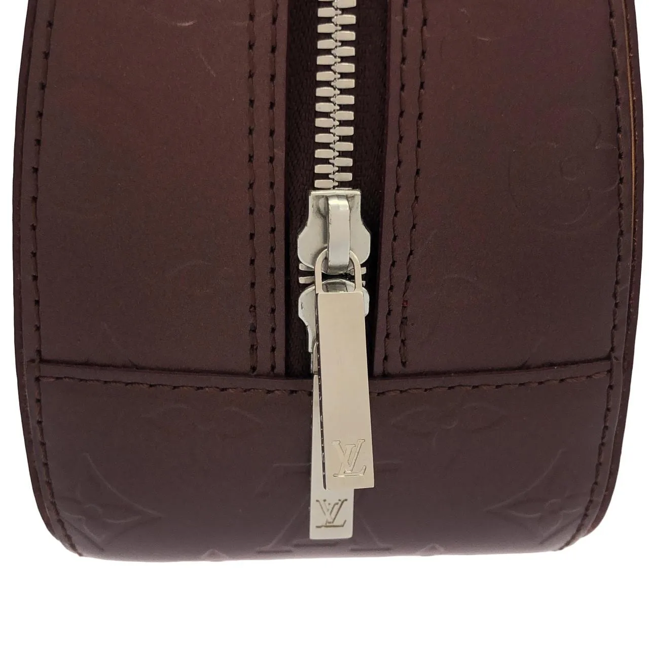 LOUIS VUITTON M55176 手提包 Monogram 黑色 Monogram 中古品A - 縮圖 6
