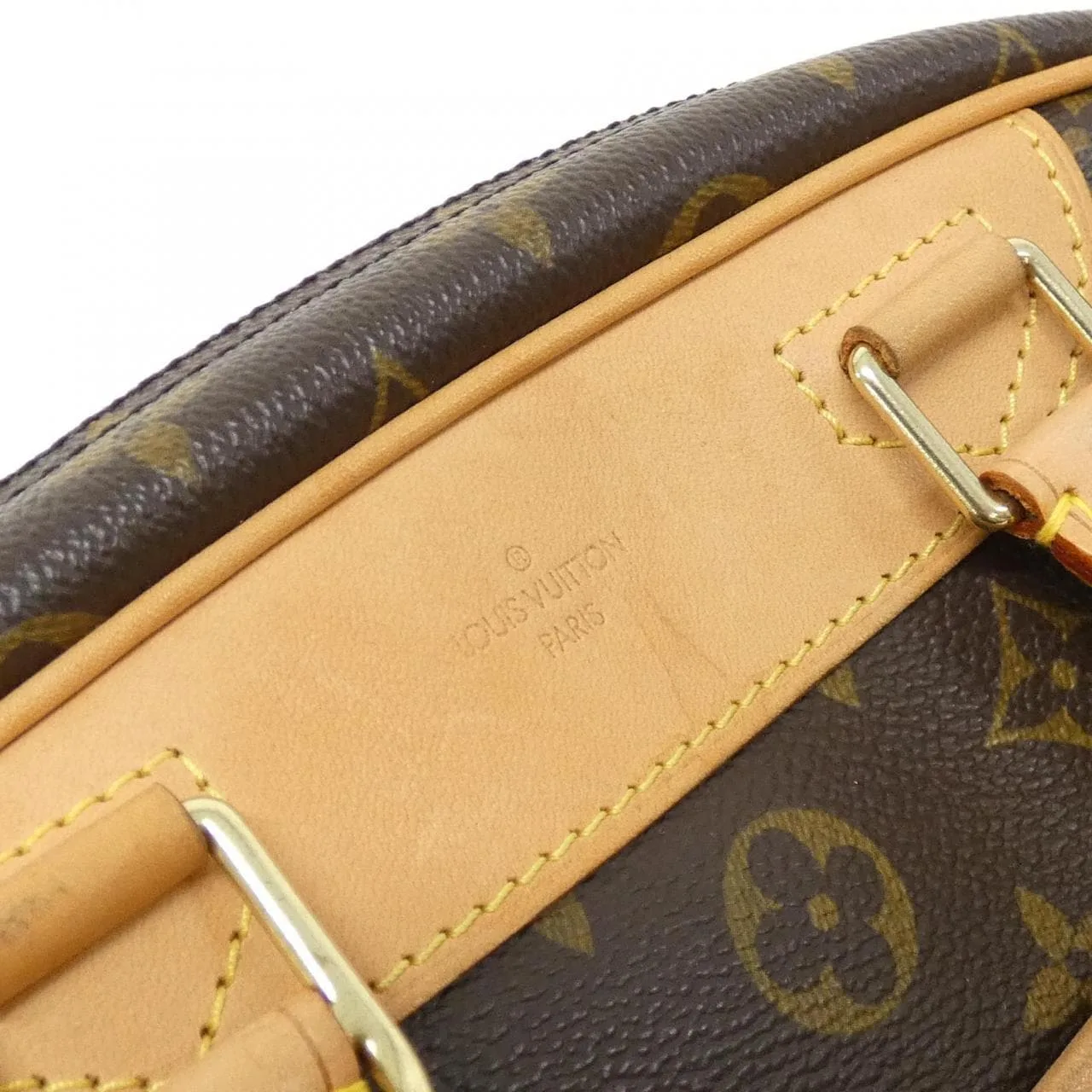 LOUIS VUITTON M42228 Handbag Monogram Black Monogram Rank A - Thumbnail 6