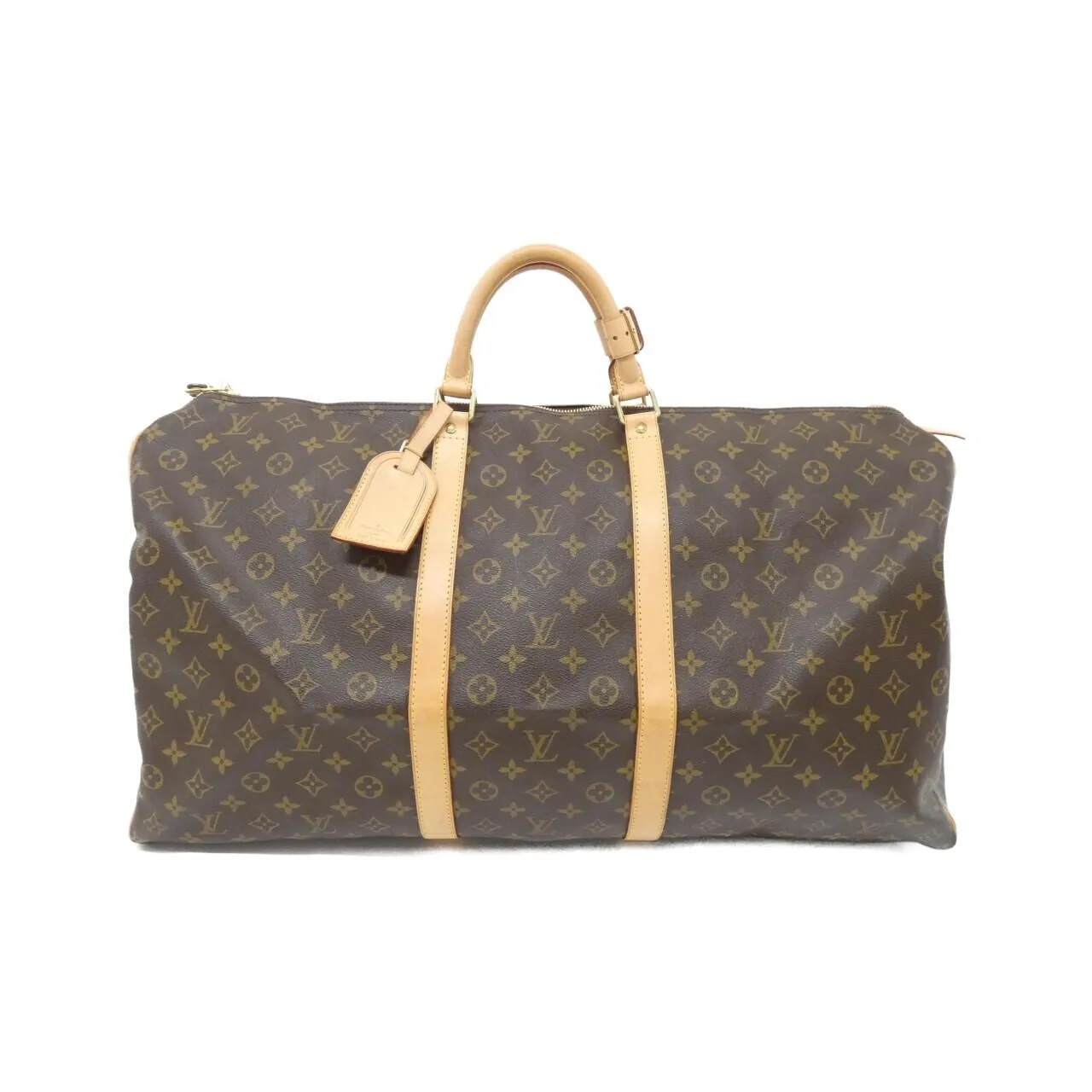 LOUIS VUITTON Keepall M41422 Boston Monogram Black