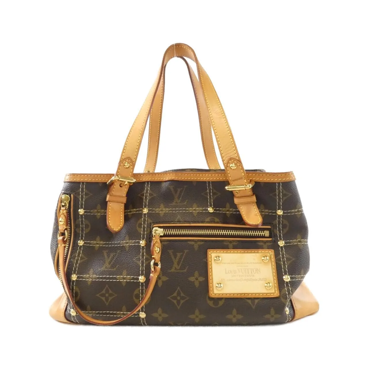 LOUIS VUITTON M40140 Handbag Monogram Black
