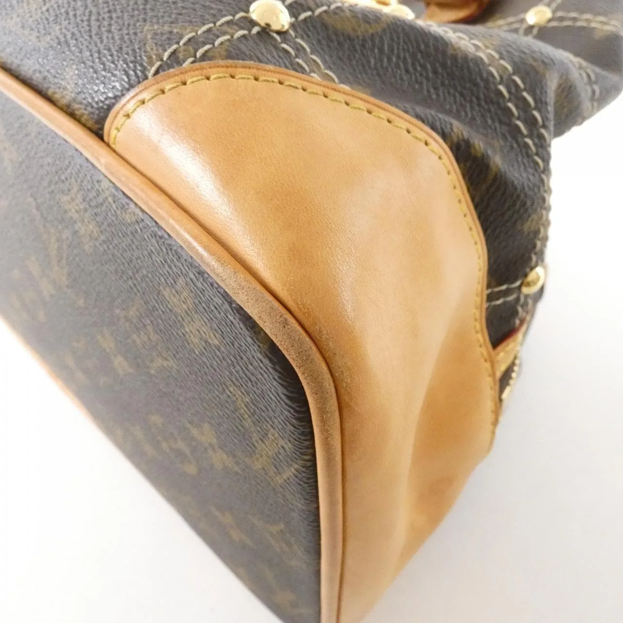 LOUIS VUITTON M40140 Handbag Monogram Black Monogram Rank B - Thumbnail 3