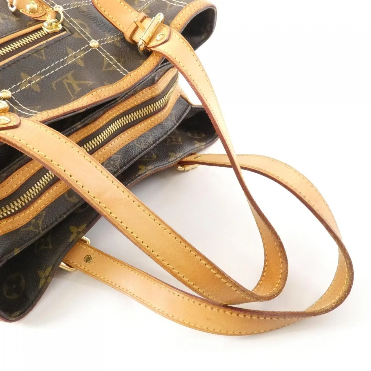 LOUIS VUITTON M40140 Handbag Monogram Black Monogram Rank B - Thumbnail 5