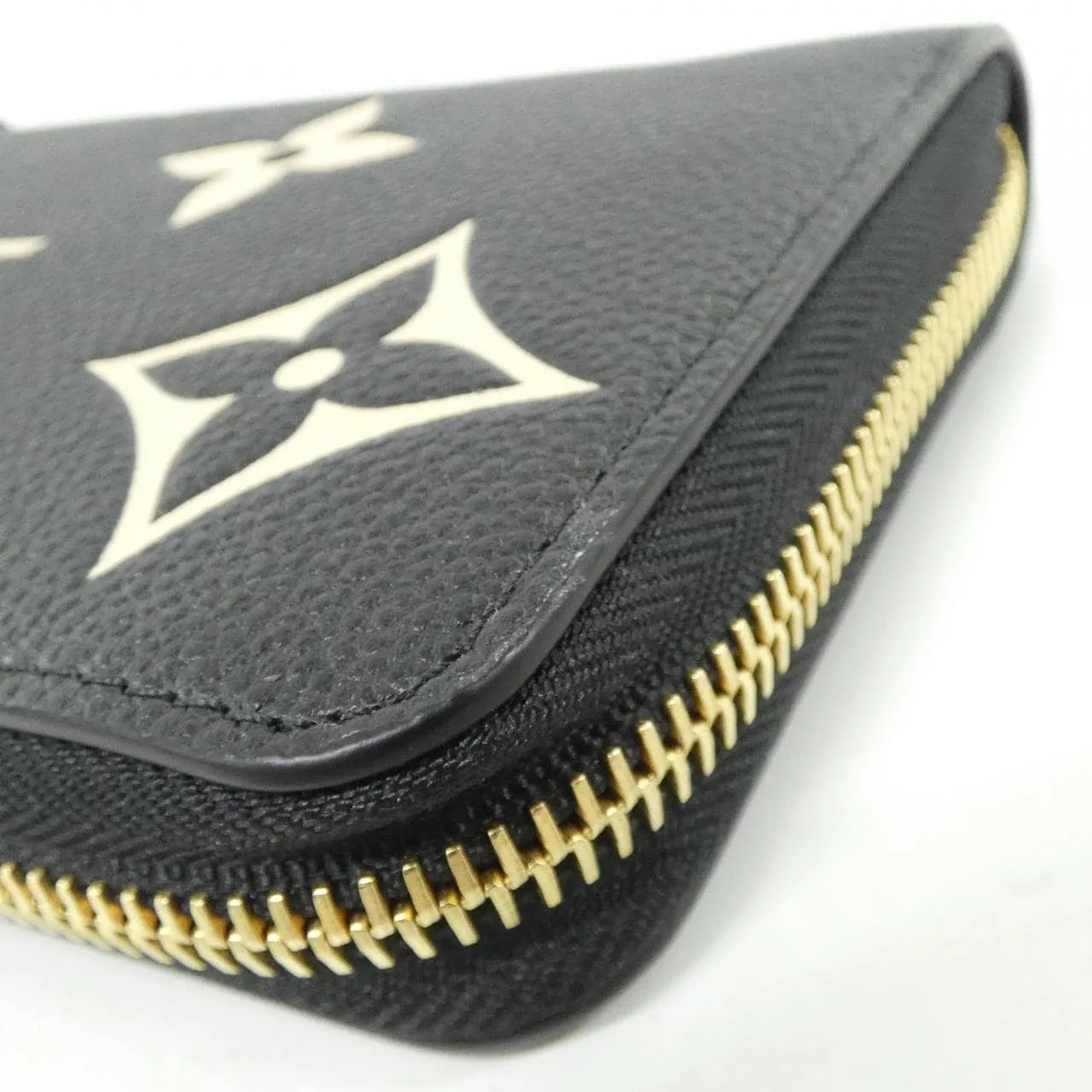 LOUIS VUITTON M80481 Wallet Monogram 黑色 Monogram 中古品A - 縮圖 3