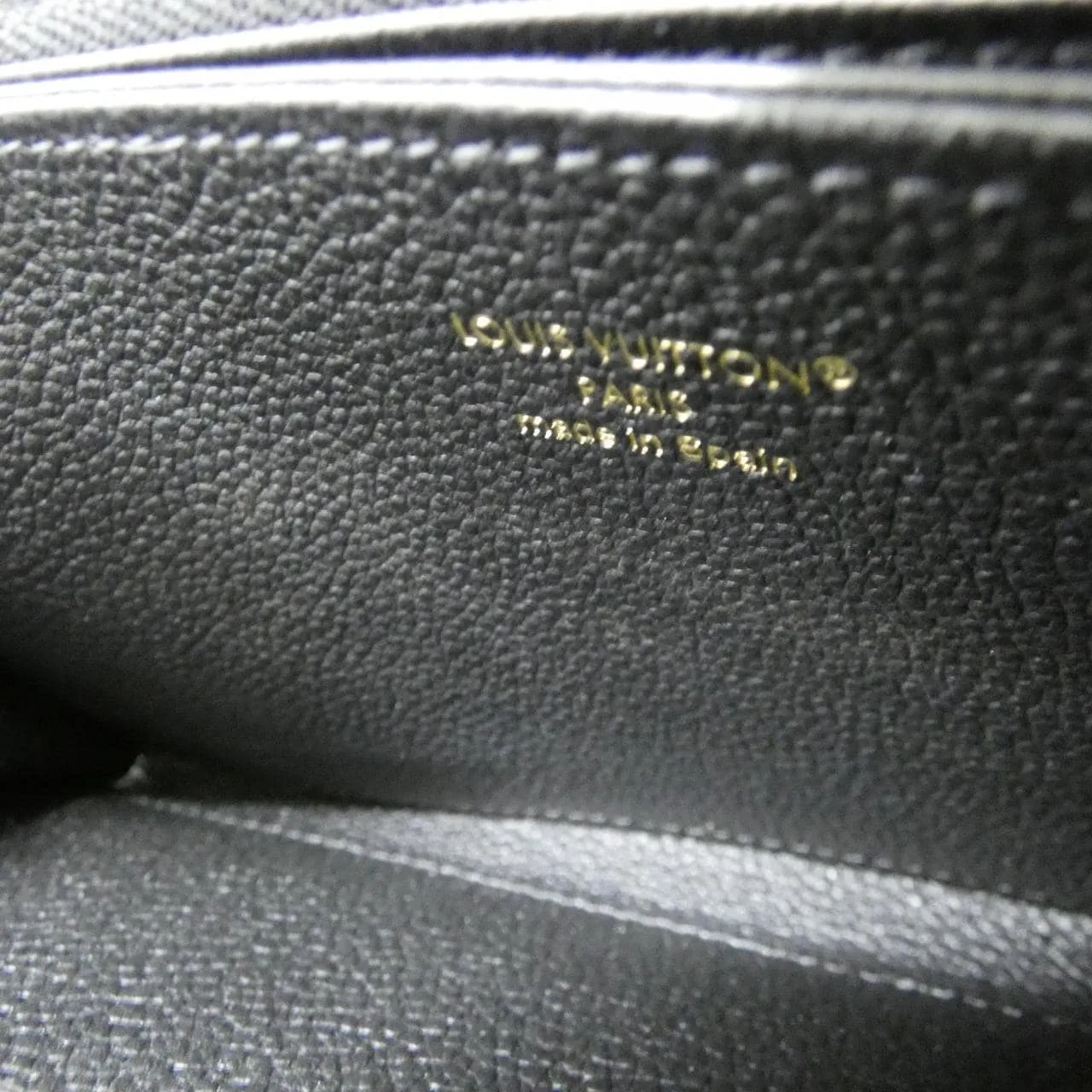 LOUIS VUITTON M80481 Wallet Monogram 黑色 Monogram 中古品A - 縮圖 7